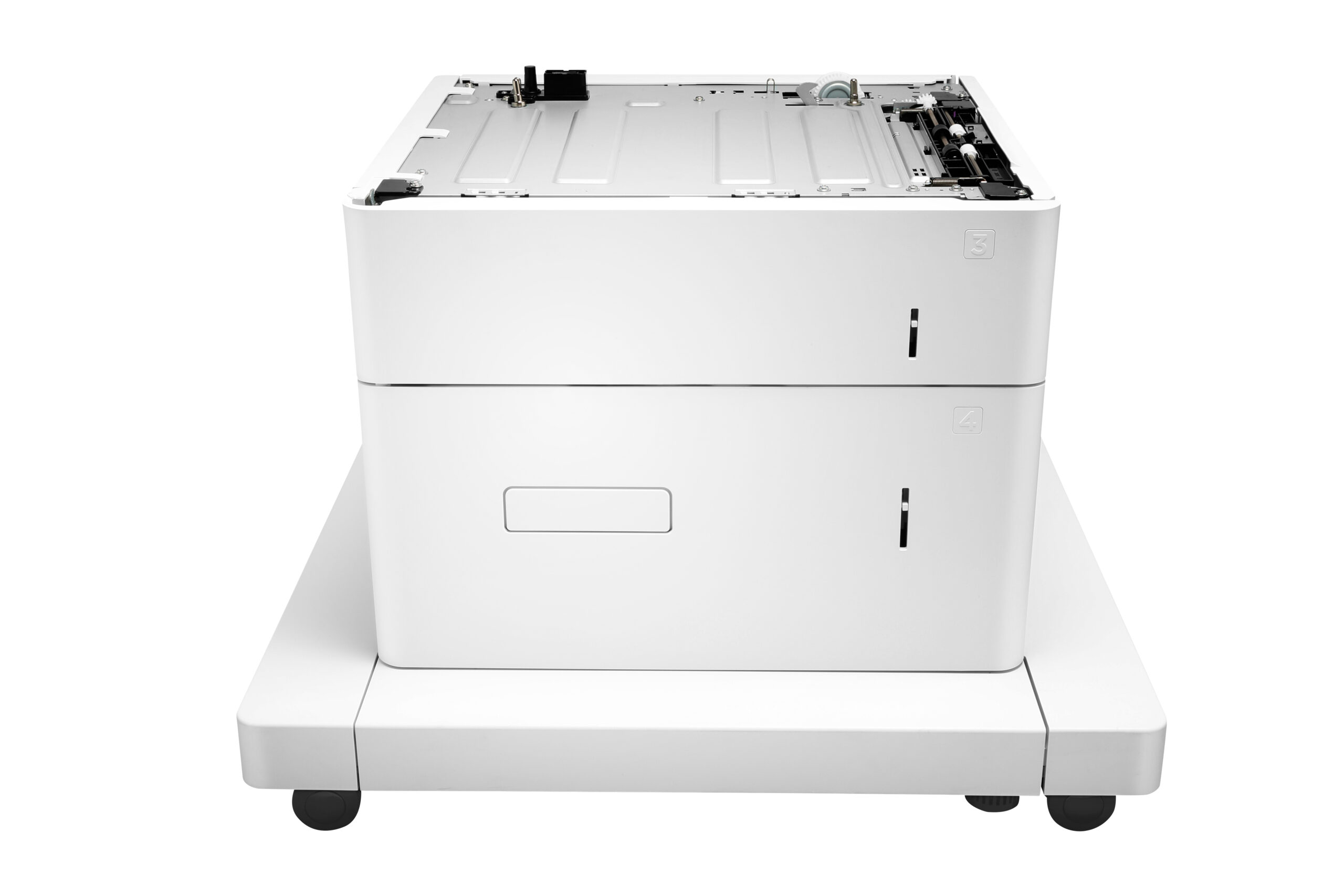 HP LaserJet oraz podajnik HCI na 1x550 i 2000 arkuszy oraz stojak