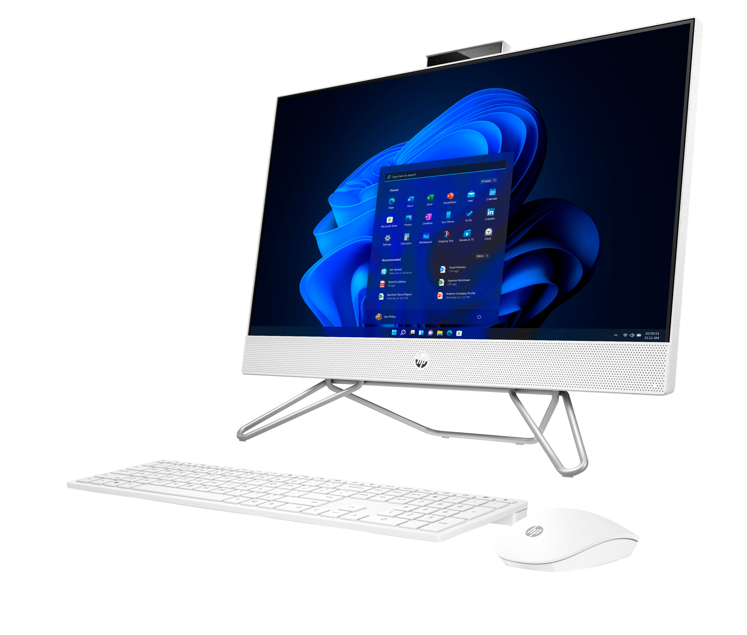 HP Pro 240 G9 Intel® Core™ i5 i5-1235U 60,5 cm (23.8") 1920 x 1080 px All-in-One PC 16 GB DDR4-SDRAM 512 GB SSD Windows 11 Pro Wi-Fi 6 (802.11ax) Srebrny - obrazek 3