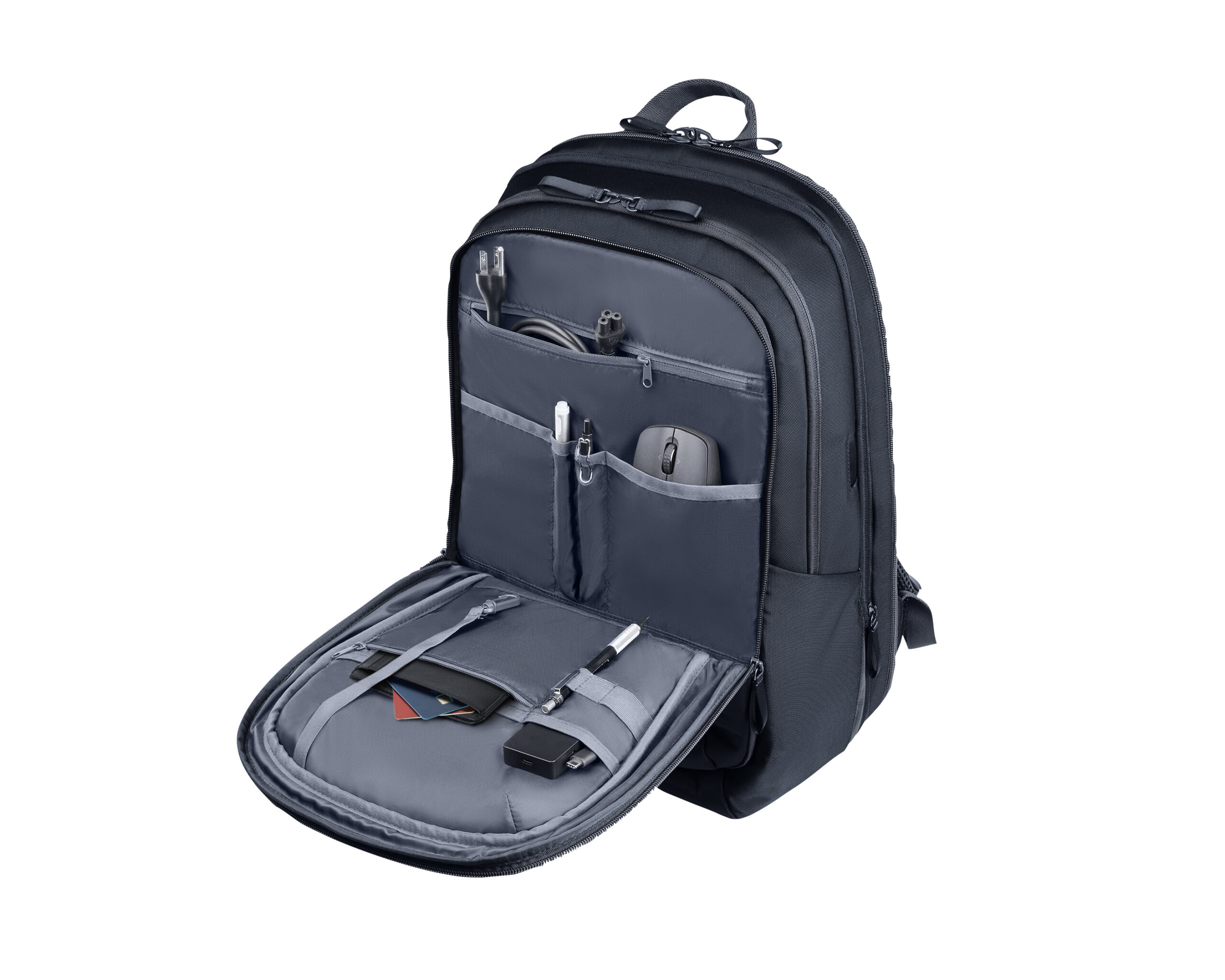 Plecak HP Travel Plus 30L Blue Graphite Laptop Backpack 17" A2CC9AA - obrazek 3