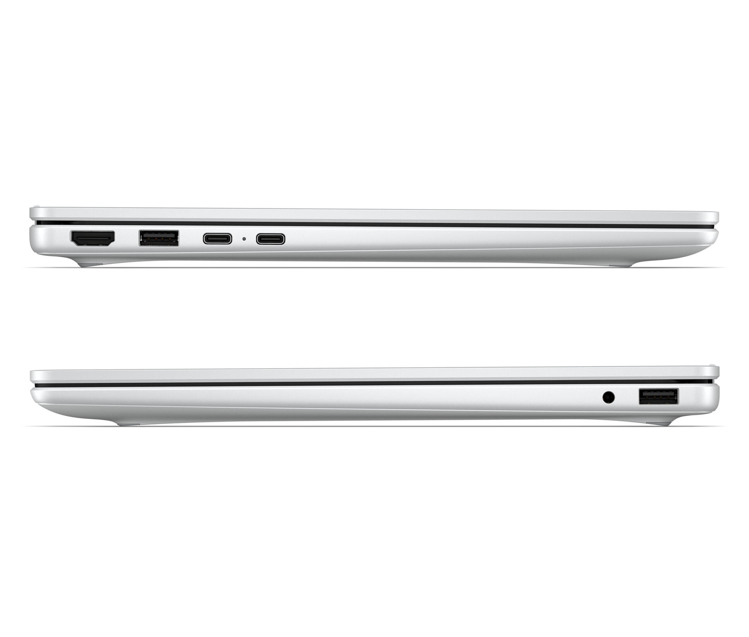 HP OmniBook 3 Laptop AI 14-ht0009nwx Intel Core Ultra 7 255U 35,6 cm (14") 2K 16 GB DDR5-SDRAM 512 GB SSD Wi-Fi 6 (802.11ax) Windows 11 Home AI PC Szary, Srebrny - obrazek 3