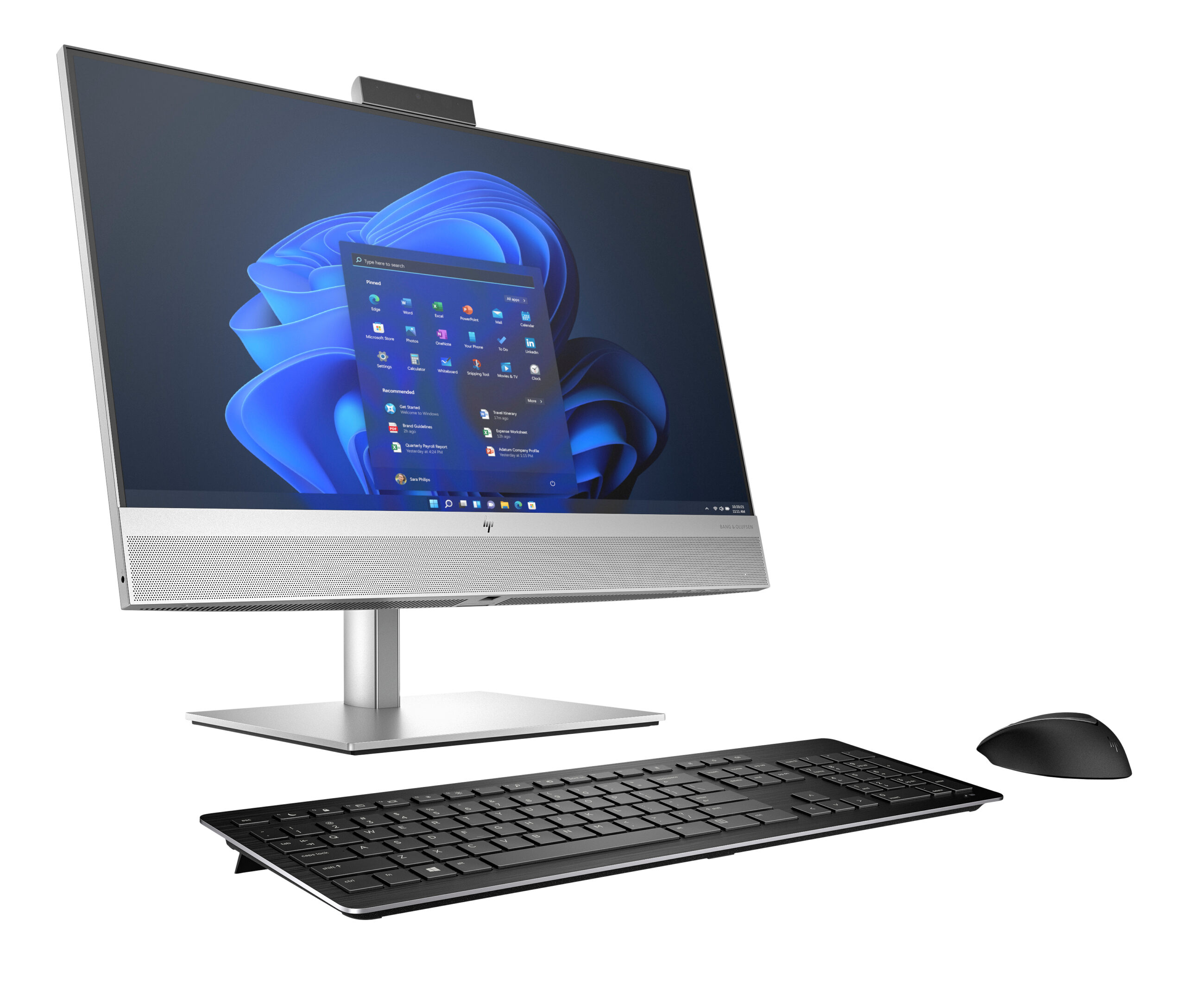 HP EliteOne 840 G9 Intel® Core™ i5 i5-13500 60,5 cm (23.8") 1920 x 1080 px Ekran dotykowy All-in-One PC 16 GB DDR5-SDRAM 512 GB SSD Windows 11 Pro Wi-Fi 6E (802.11ax) Srebrny - obrazek 2