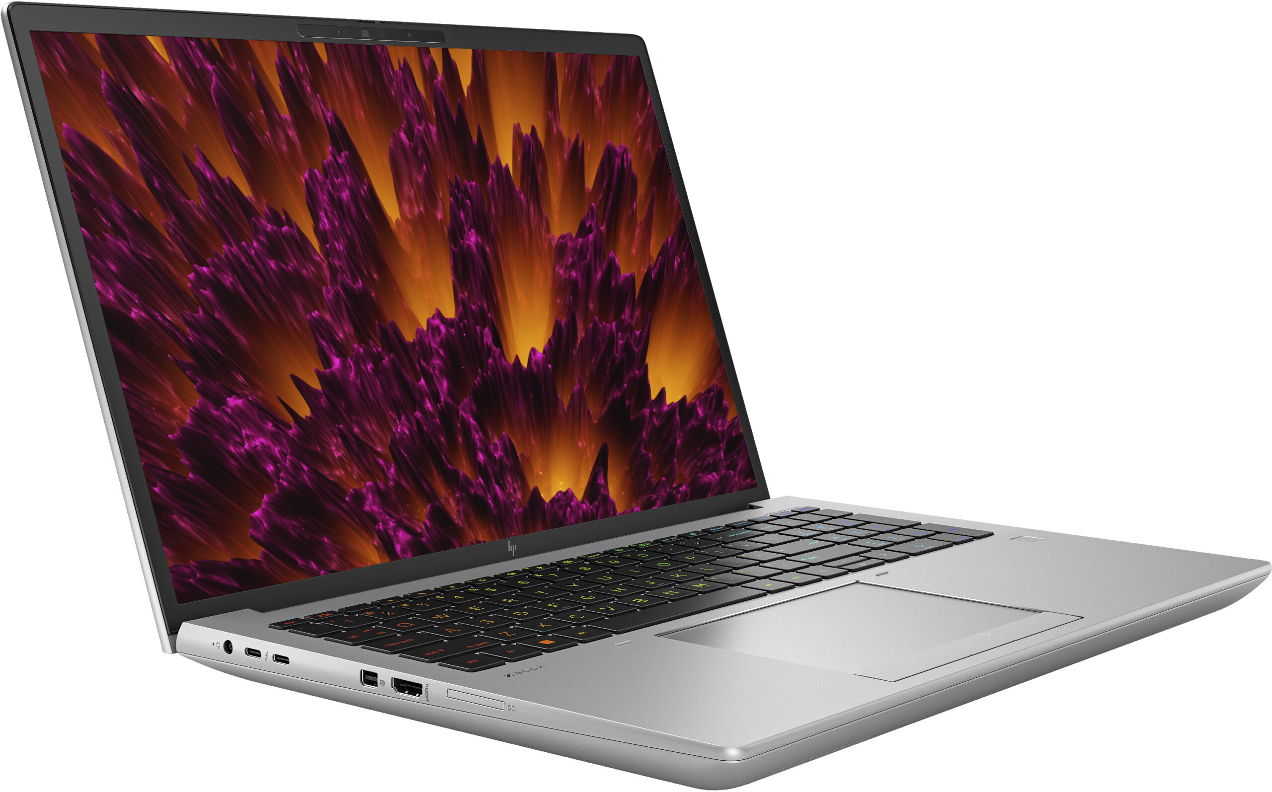 HP ZBook Fury G10 Intel® Core™ i7 i7-13850HX Mobilna stacja robocza 40,6 cm (16") WUXGA 32 GB DDR5-SDRAM 1 TB SSD NVIDIA RTX 3500 Ada Wi-Fi 6E (802.11ax) Windows 11 Pro Srebrny - obrazek 2