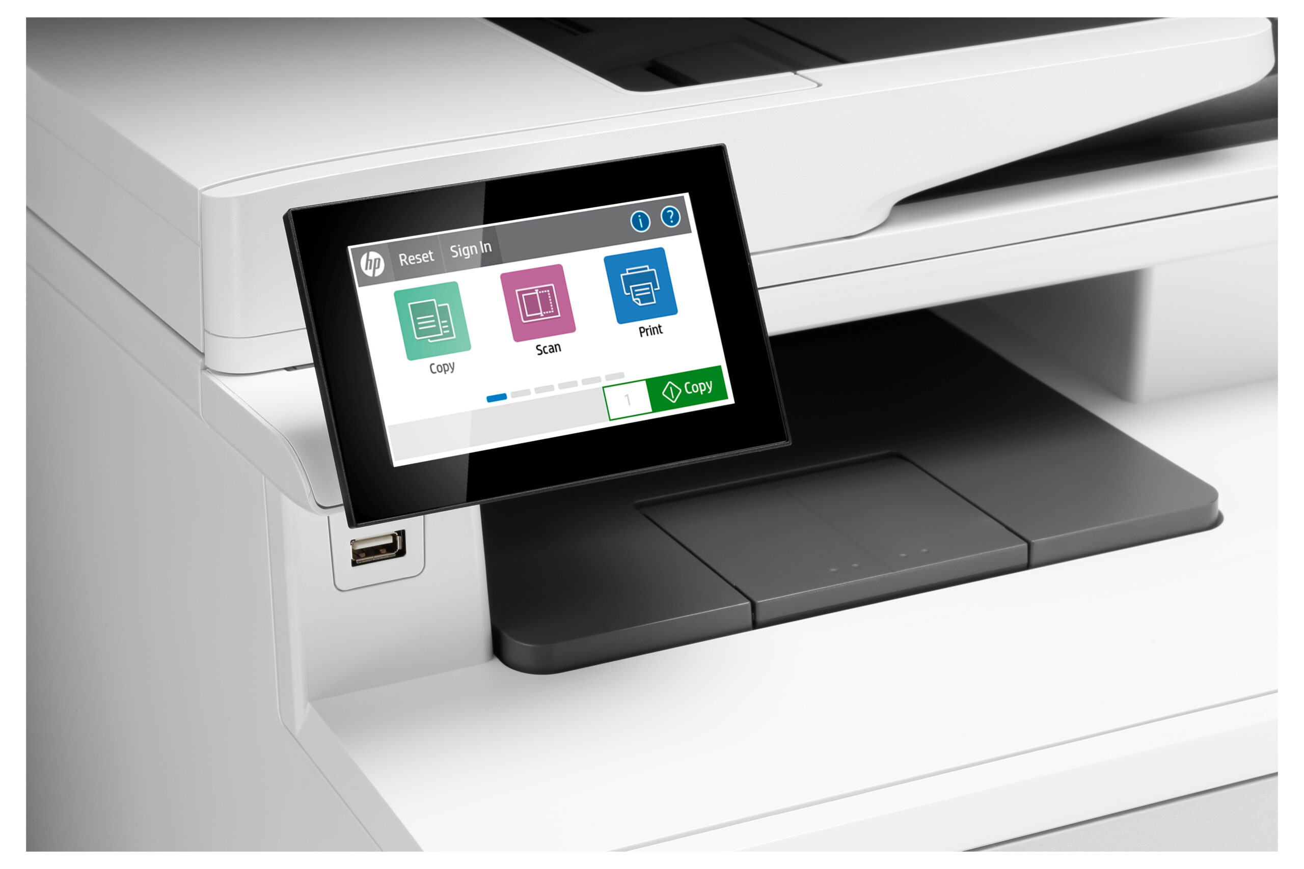 HP Color LaserJet Enterprise MFP M480f - Kolorowe Urządzenie Wielofunkcyjne - obrazek 4