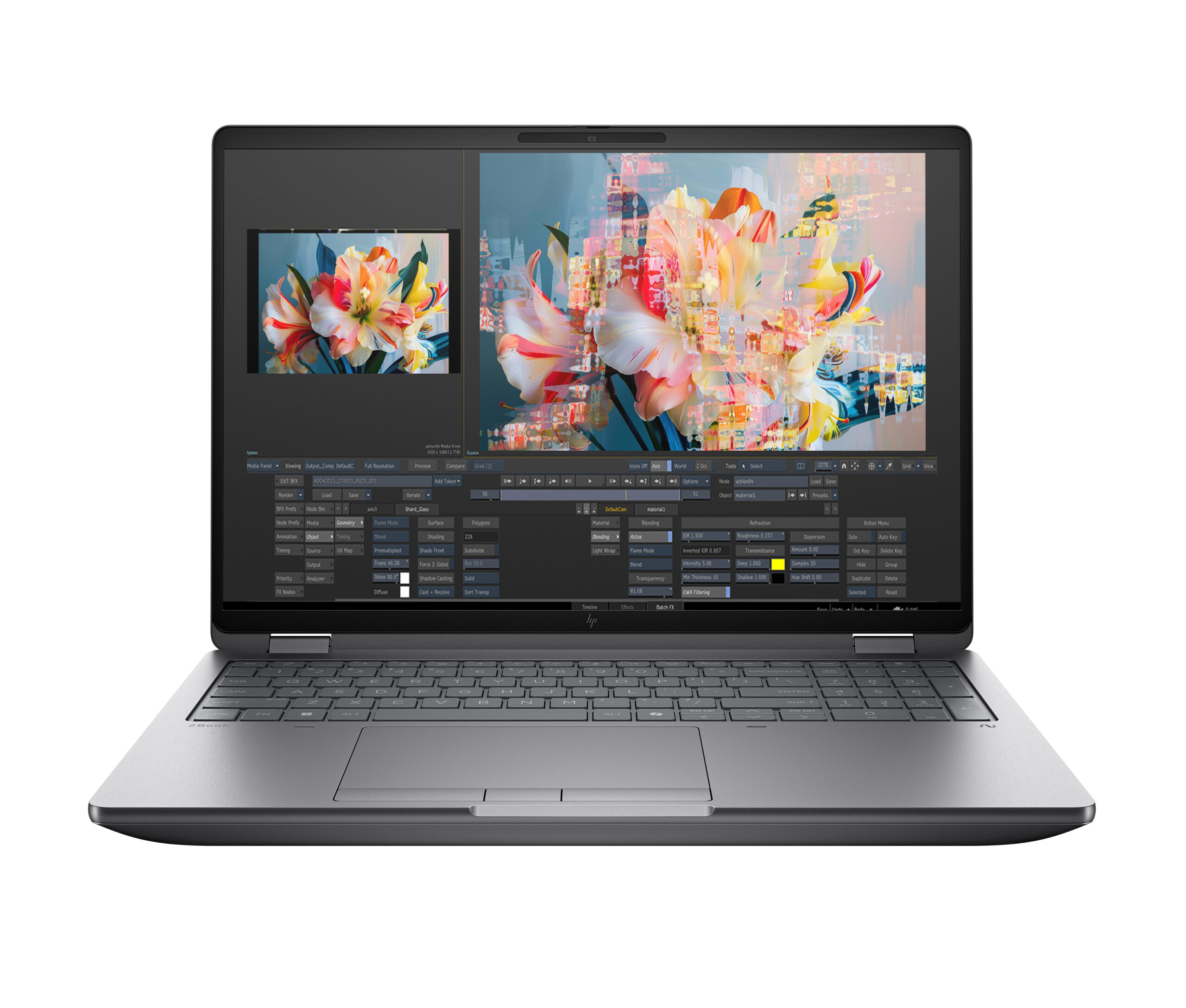 HP ZBook Fury G1i Intel Core Ultra 7 255HX Mobilna stacja robocza 40,6 cm (16") WUXGA 64 GB DDR5-SDRAM 1 TB SSD NVIDIA RTX PRO 4000 Blackwell Wi-Fi 7 (802.11be) Windows 11 Pro AI Workstation, AI PC Srebrny