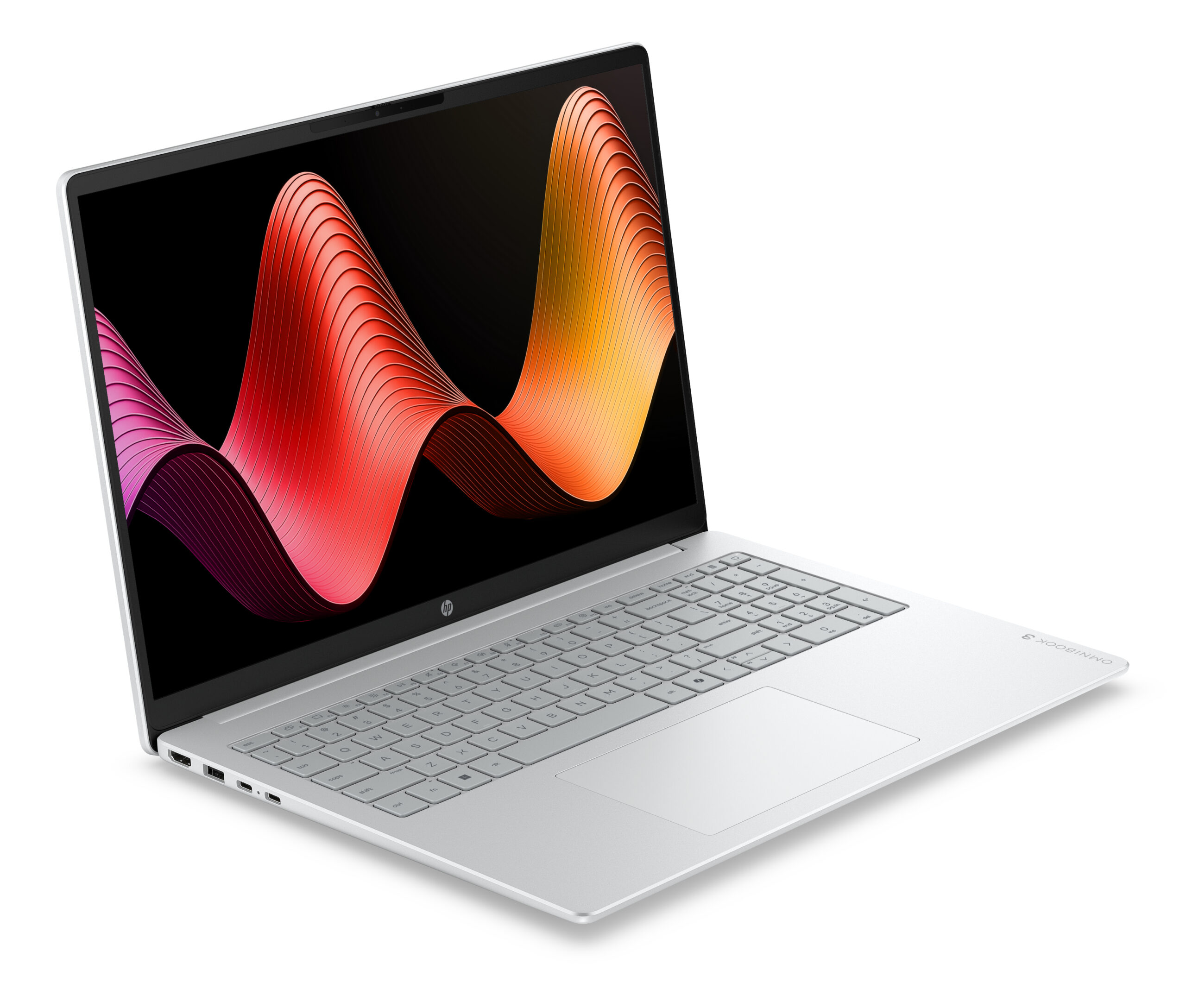 HP OmniBook 3 Laptop 16-by0040nwx AMD Ryzen™ 5 40 40,6 cm (16") 2K 8 GB LPDDR5-SDRAM 256 GB SSD Wi-Fi 6 (802.11ax) Free DOS Szary, Srebrny - obrazek 2