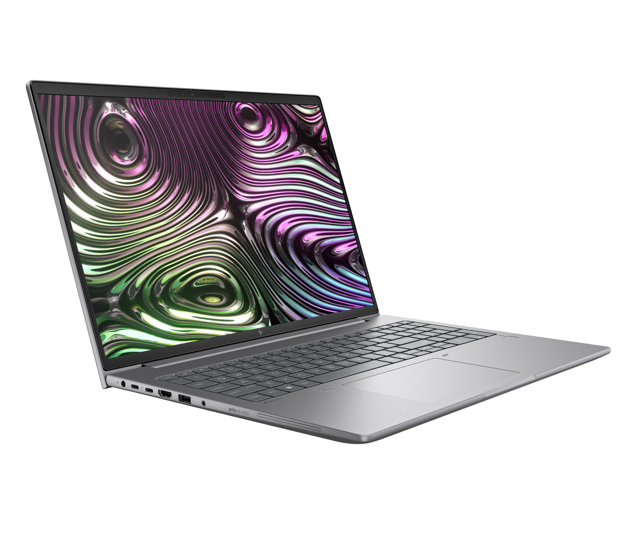 HP Zbook X G1i Intel Core Ultra 7 225H Mobilna stacja robocza 40,6 cm (16") WUXGA 32 GB DDR5-SDRAM 512 GB SSD NVIDIA RTX PRO 500 Blackwell Wi-Fi 7 (802.11be) Windows 11 Pro AI Workstation, AI PC Srebrny - obrazek 2