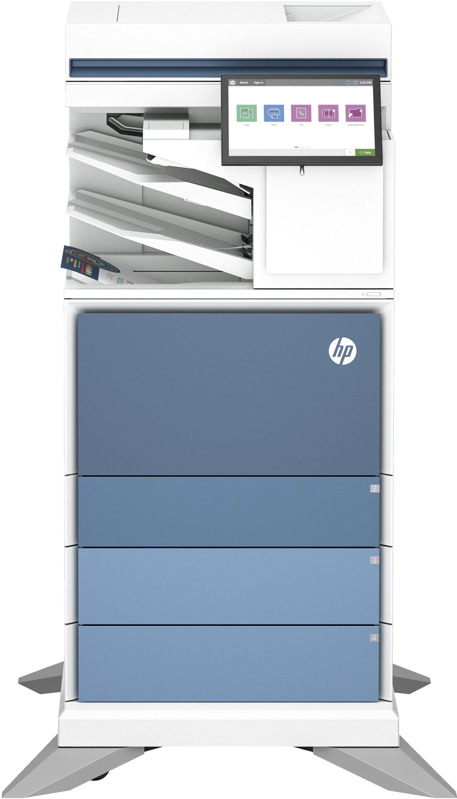 HP LaserJet Urządzenie wielofunkcyjne Color Enterprise Flow 6800zfsw - obrazek 2