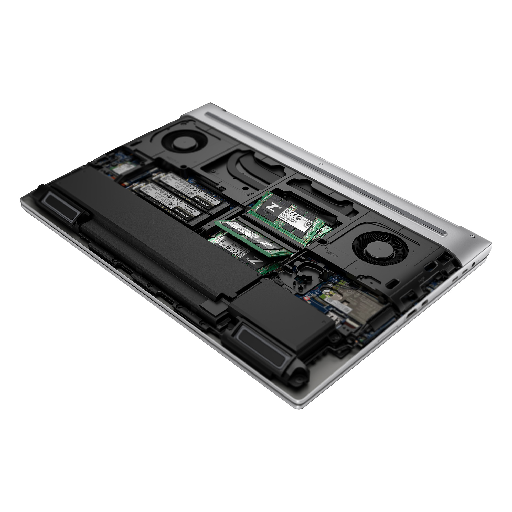 HP ZBook Fury G11 Intel® Core™ i7 i7-14700HX Mobilna stacja robocza 40,6 cm (16") WUXGA 32 GB DDR5-SDRAM 1 TB SSD NVIDIA RTX 2000 Ada Wi-Fi 7 (802.11be) Windows 11 Pro AI Workstation, AI PC Szary - obrazek 4