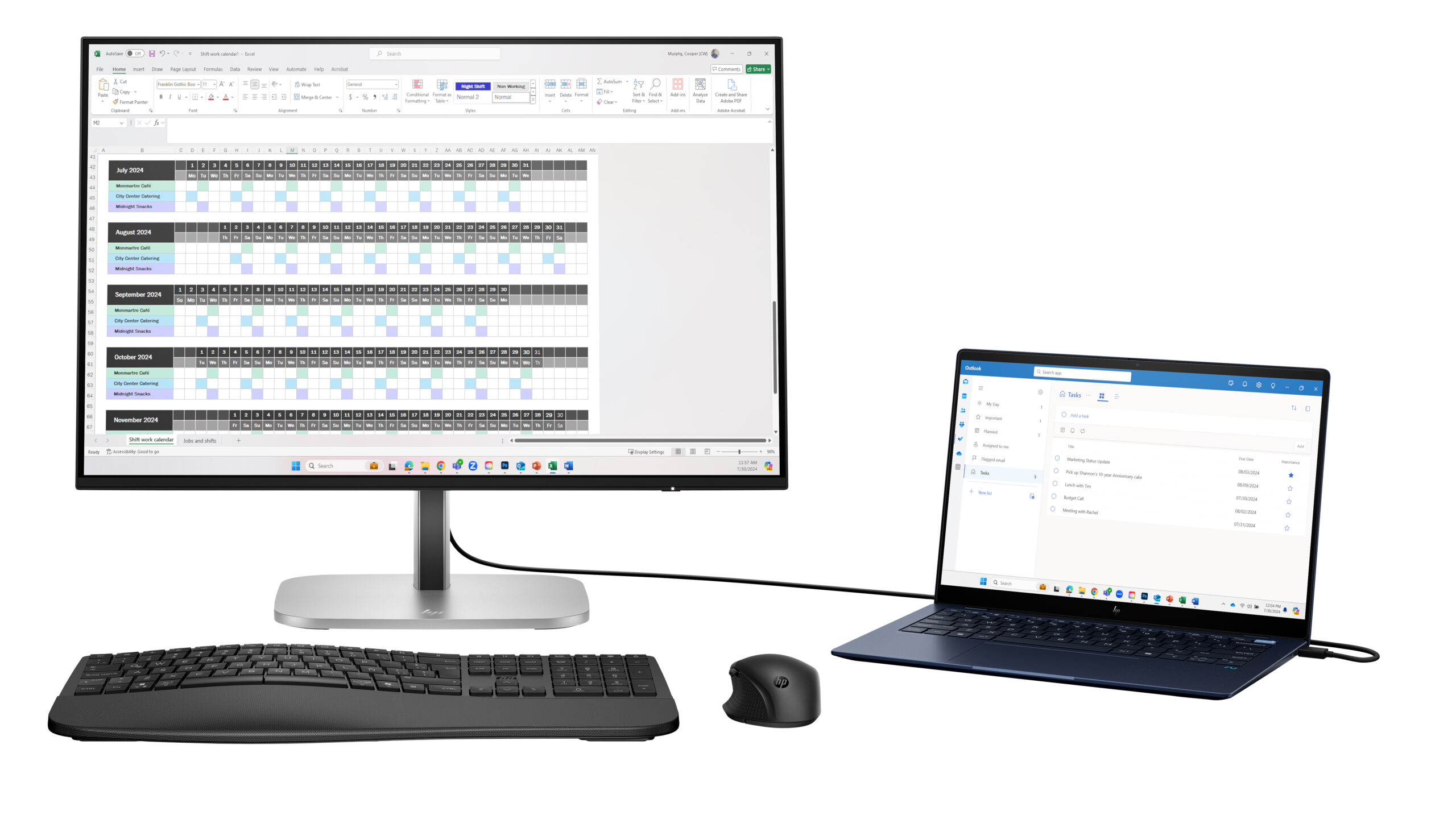 HP Series 5 24-calowy monitor seria 5 Pro WUXGA – 524pn