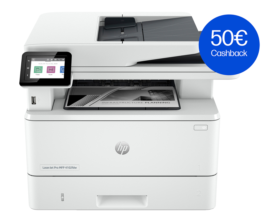HP LaserJet Pro 4102dw - Monochromatyczne Urządzenie Wielofunkcyjne - obrazek 2