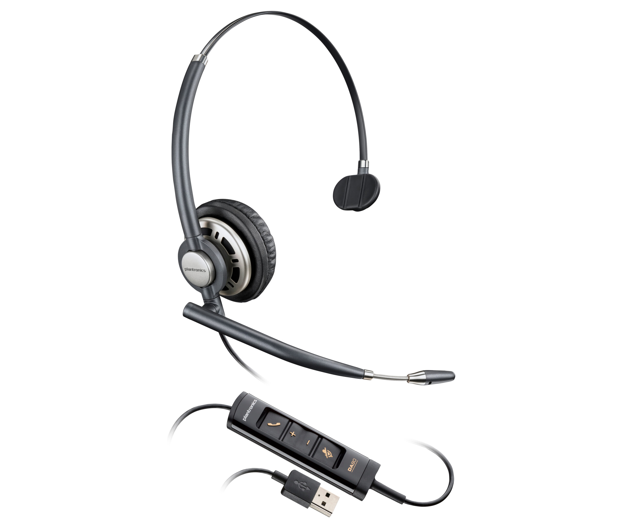 HP Poly Jednouszny zestaw słuchawkowy Poly EncorePro 715 USB-A TAA