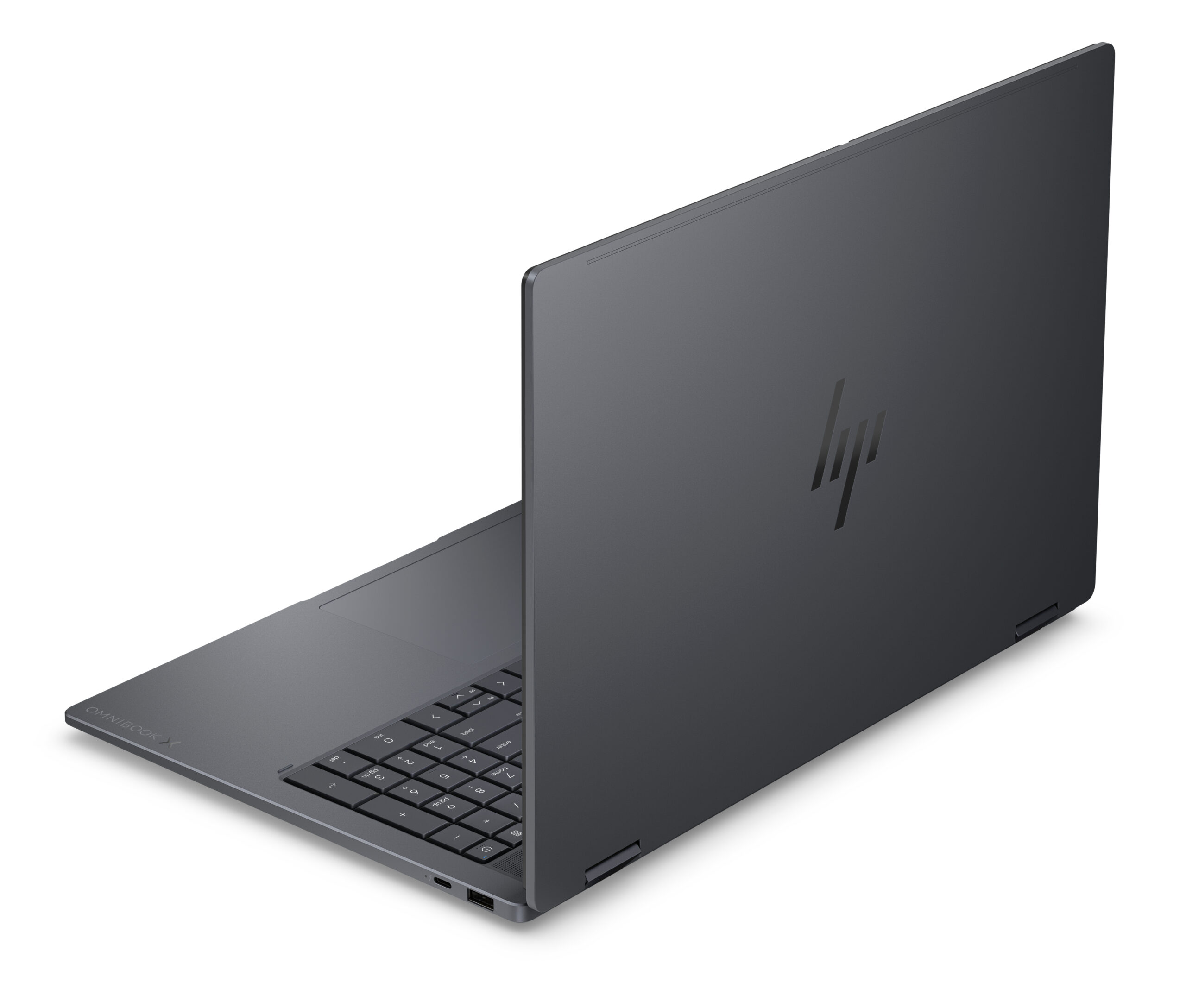 HP OmniBook X Flip 2-in-1 Laptop Next Gen AI 16-cb0000nwx Copilot+ PC Intel Core Ultra 9 386H 40,6 cm (16") Ekran dotykowy 3K 32 GB LPDDR5x-SDRAM 1 TB SSD Wi-Fi 7 (802.11be) Windows 11 Home Czarny, Szary - obrazek 2