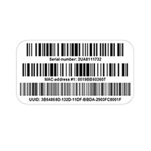 HP Chassis Tagging SN+MAC1+UUID Service