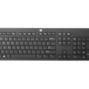 HP Wireless (Link-5) klawiatura Biuro RF Wireless Czarny