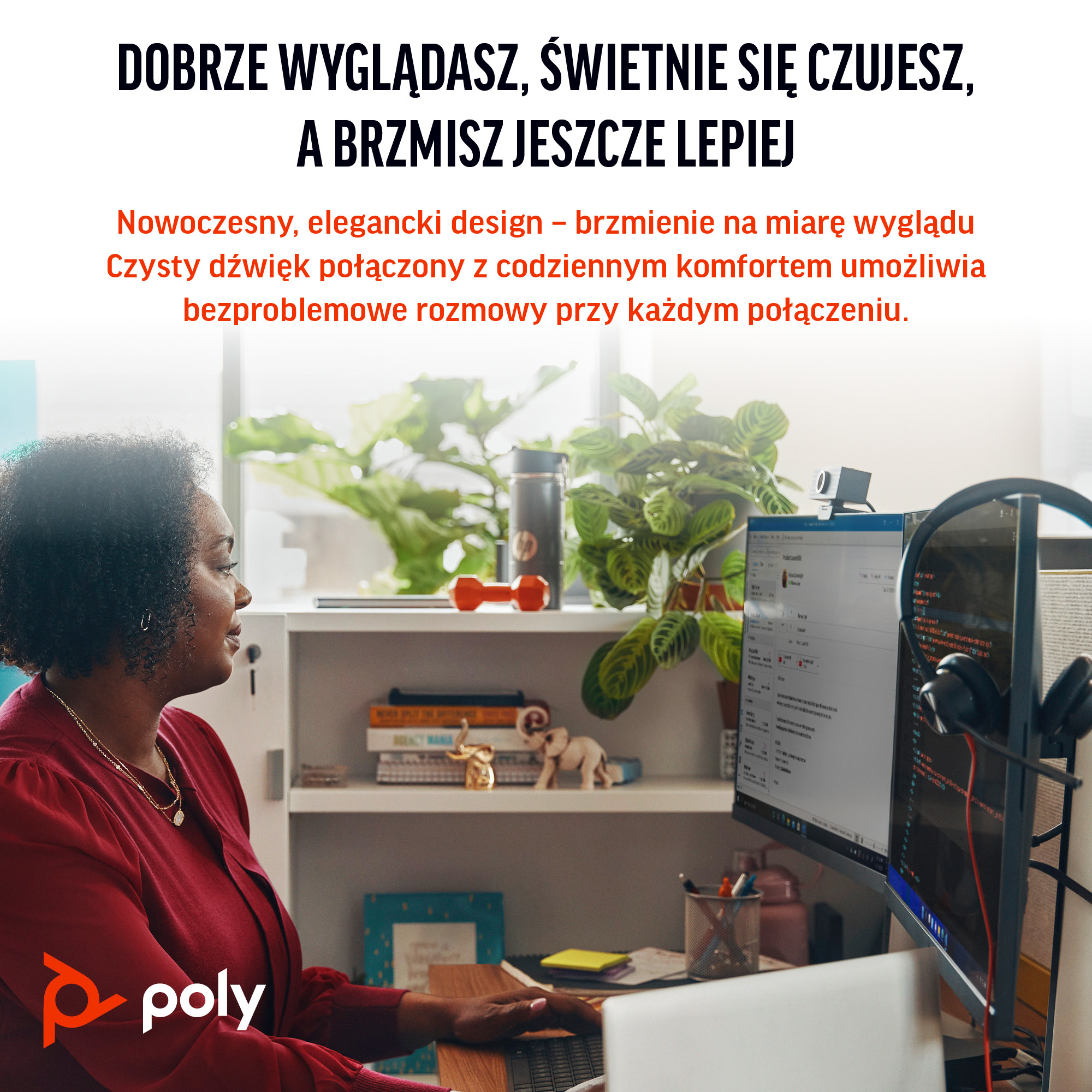 HP Poly Zestaw słuchawkowy Poly Blackwire 3310 z certyfikatem Microsoft Teams +USB-C/A Adapter TAA - obrazek 5