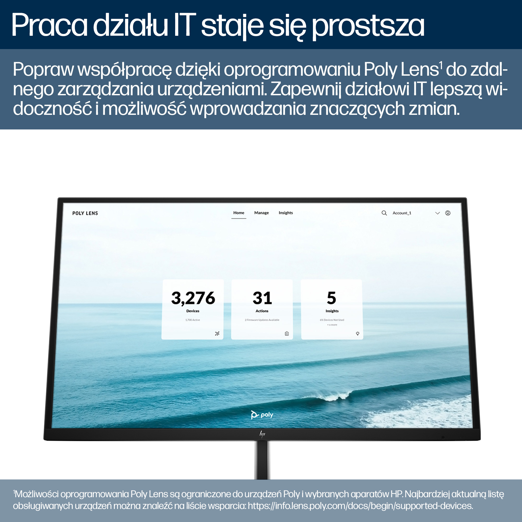 HP Poly Studio E60 Smart Camera 4K/MPTZ z 12x zoomem optycznym - obrazek 3