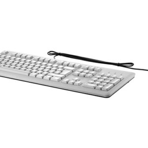 HP B6B64AA klawiatura Biuro USB Szary
