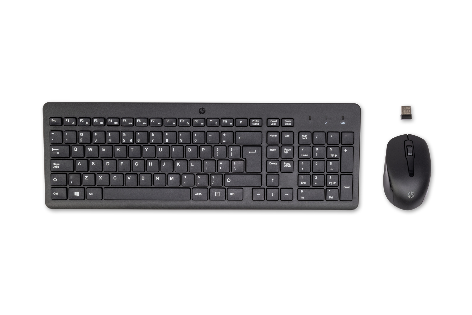 Zestaw klawiatura + mysz HP 330 Wireless Combo czarne 2V9E6AA