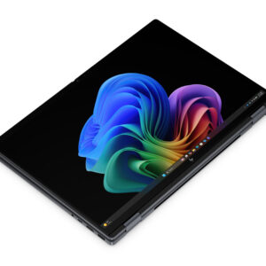 HP OmniBook X Flip 2-in-1 Laptop Next Gen AI 16-cb0000nwx Copilot+ PC Intel Core Ultra 9 386H 40,6 cm (16") Ekran dotykowy 3K 32 GB LPDDR5x-SDRAM 1 TB SSD Wi-Fi 7 (802.11be) Windows 11 Home Czarny, Szary