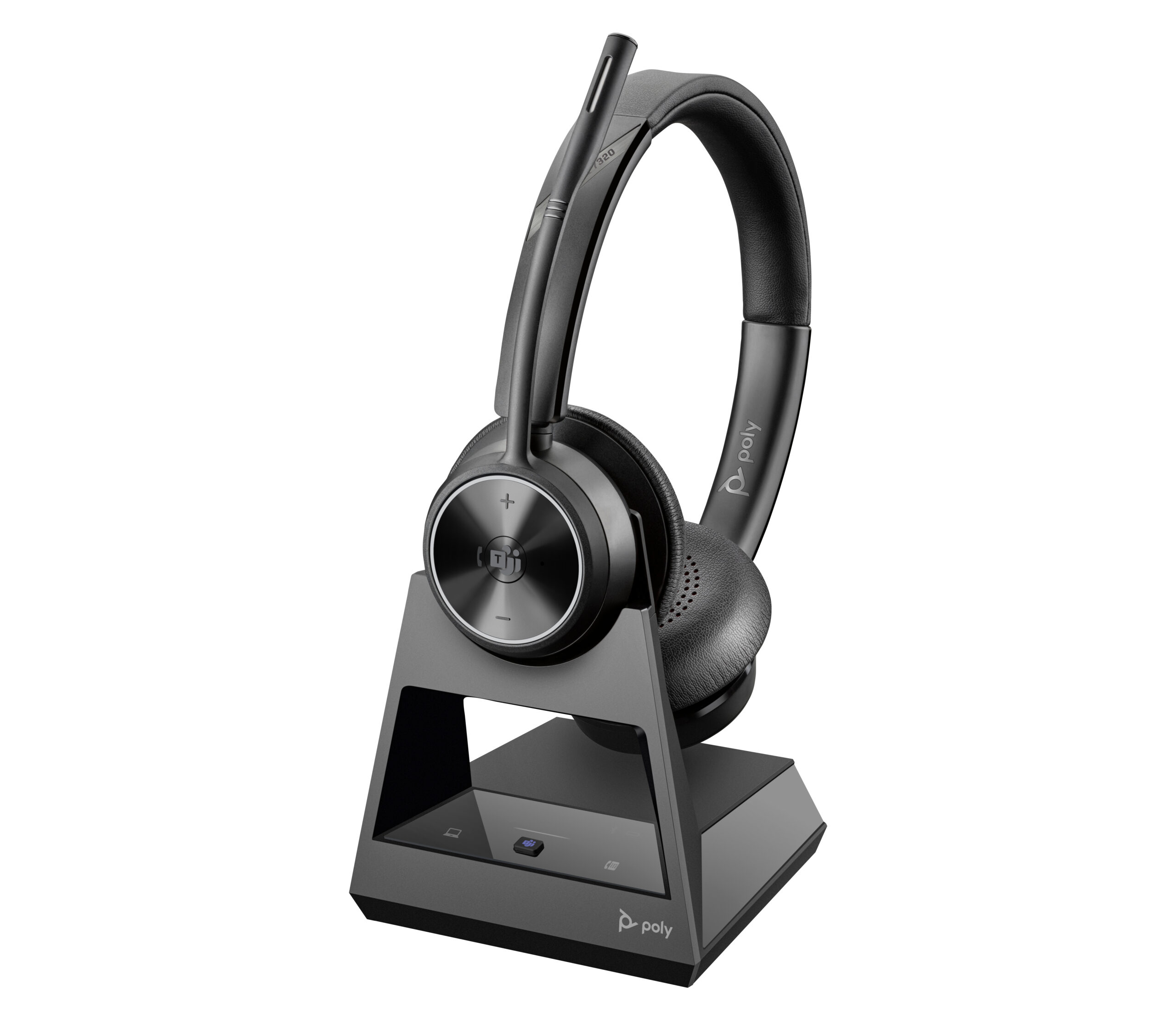 HP Poly Zestaw słuchawkowy Poly Savi 7320 UC Stereo z certyfikatem Microsoft Teams DECT 1880–1900 MHz - obrazek 2