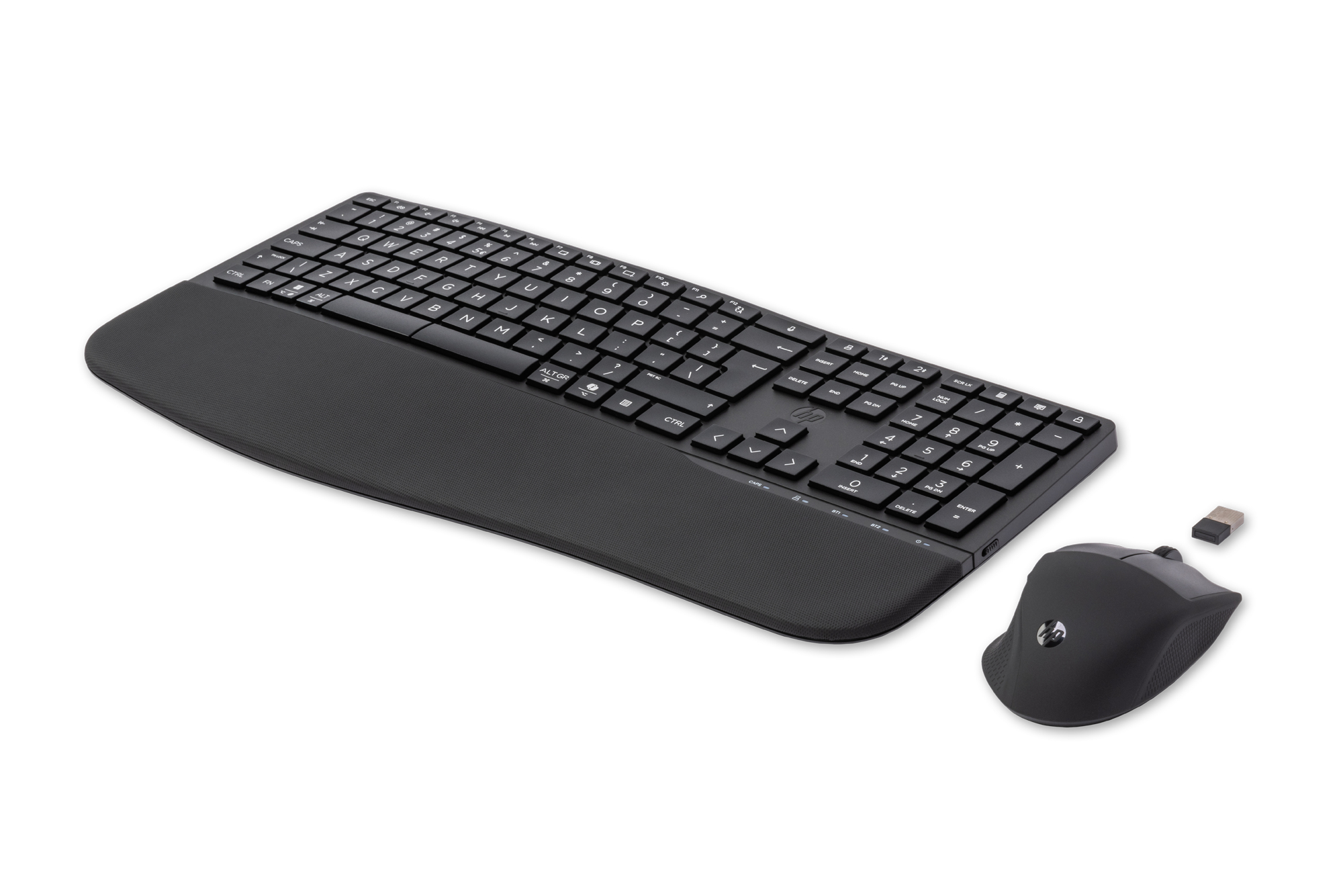 HP 680 Comfort Dual-Mode Wireless Keyboard and Mouse Combo 8T6L6AA - obrazek 2
