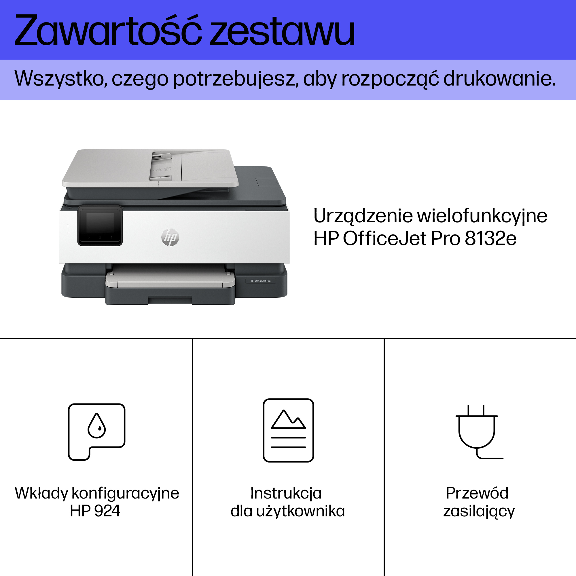 HP OfficeJet Pro 8132e (40Q45B) - Urządzenie Wielofunkcyjne Atramentowe - obrazek 5