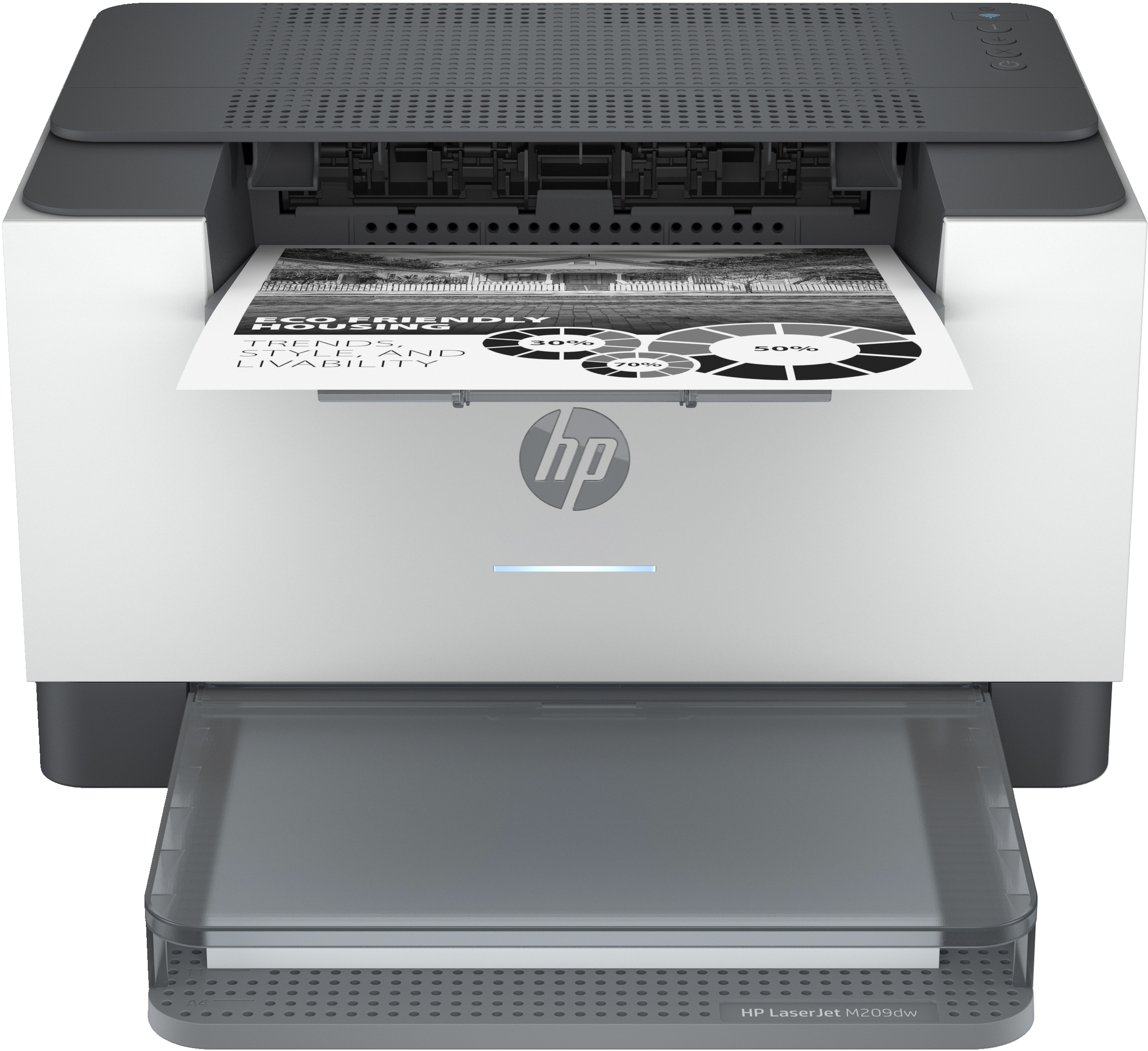 HP LaserJet M209dw - Monochromatyczna drukarka laserowa z duplexem i Wi-Fi