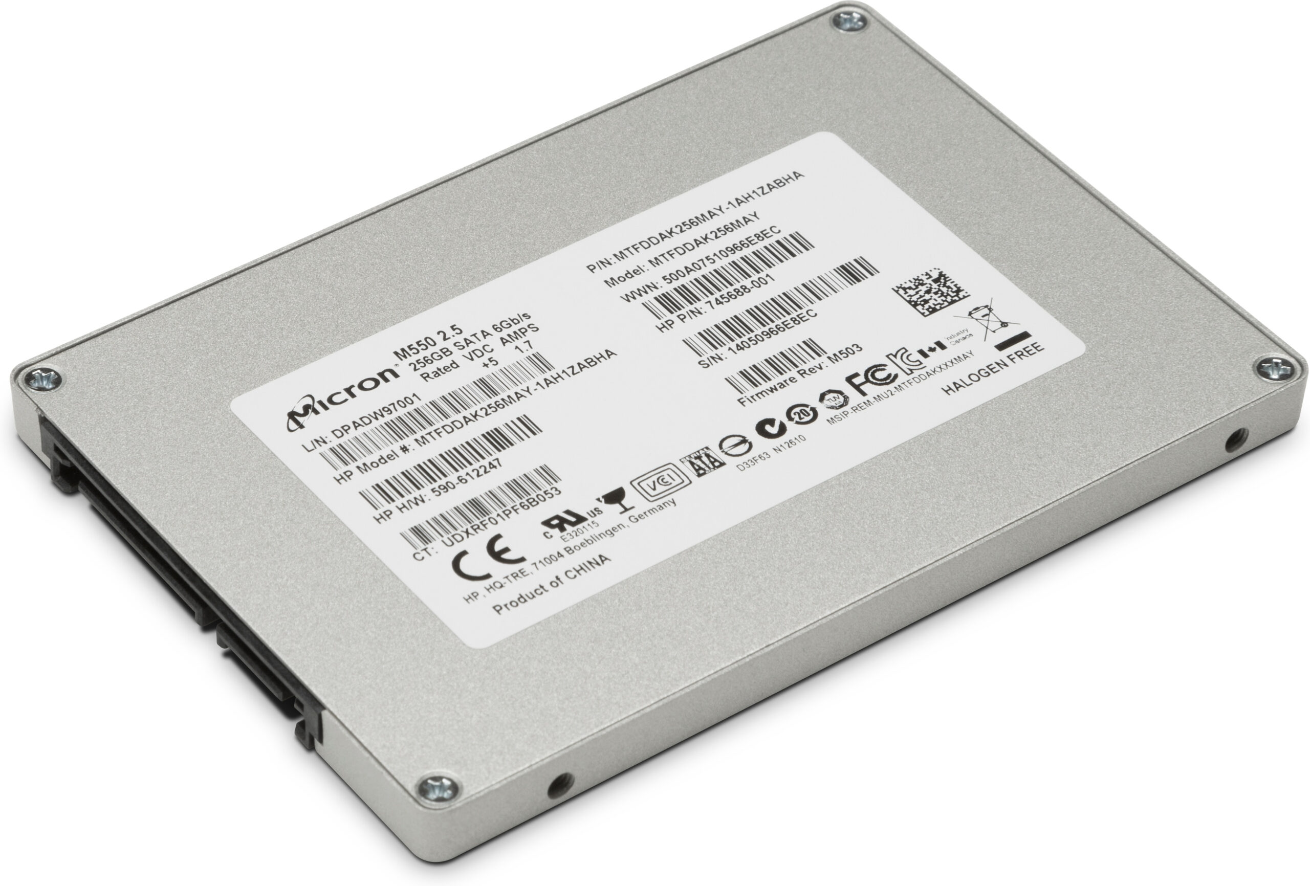 HP Napęd SSD 256 GB TLC M.2 SATA-3 - obrazek 3