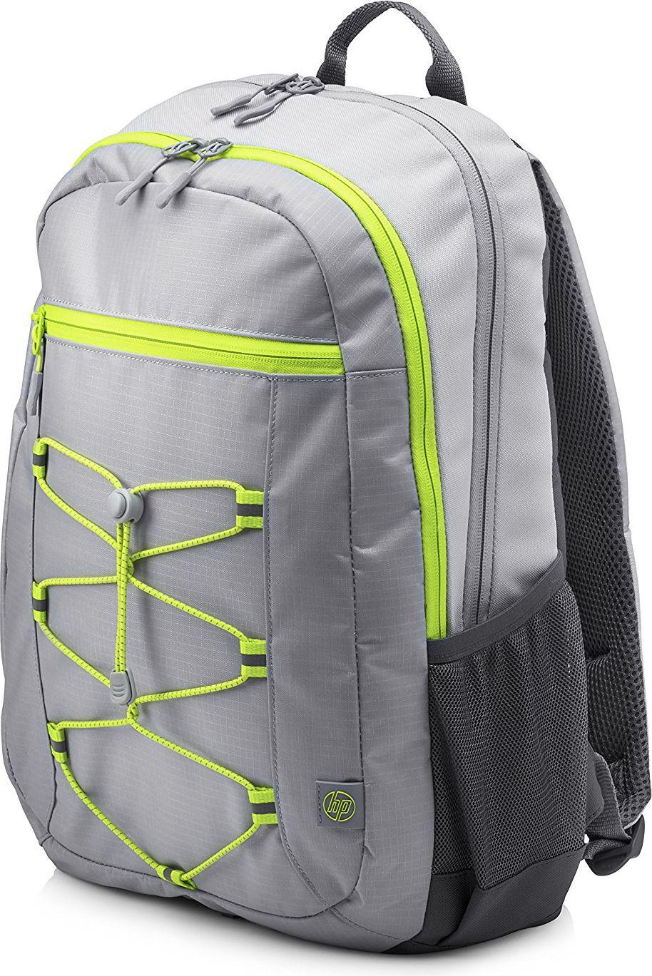 HP 15.6 Active Grey Backpack - Plecak na Laptopa - obrazek 2