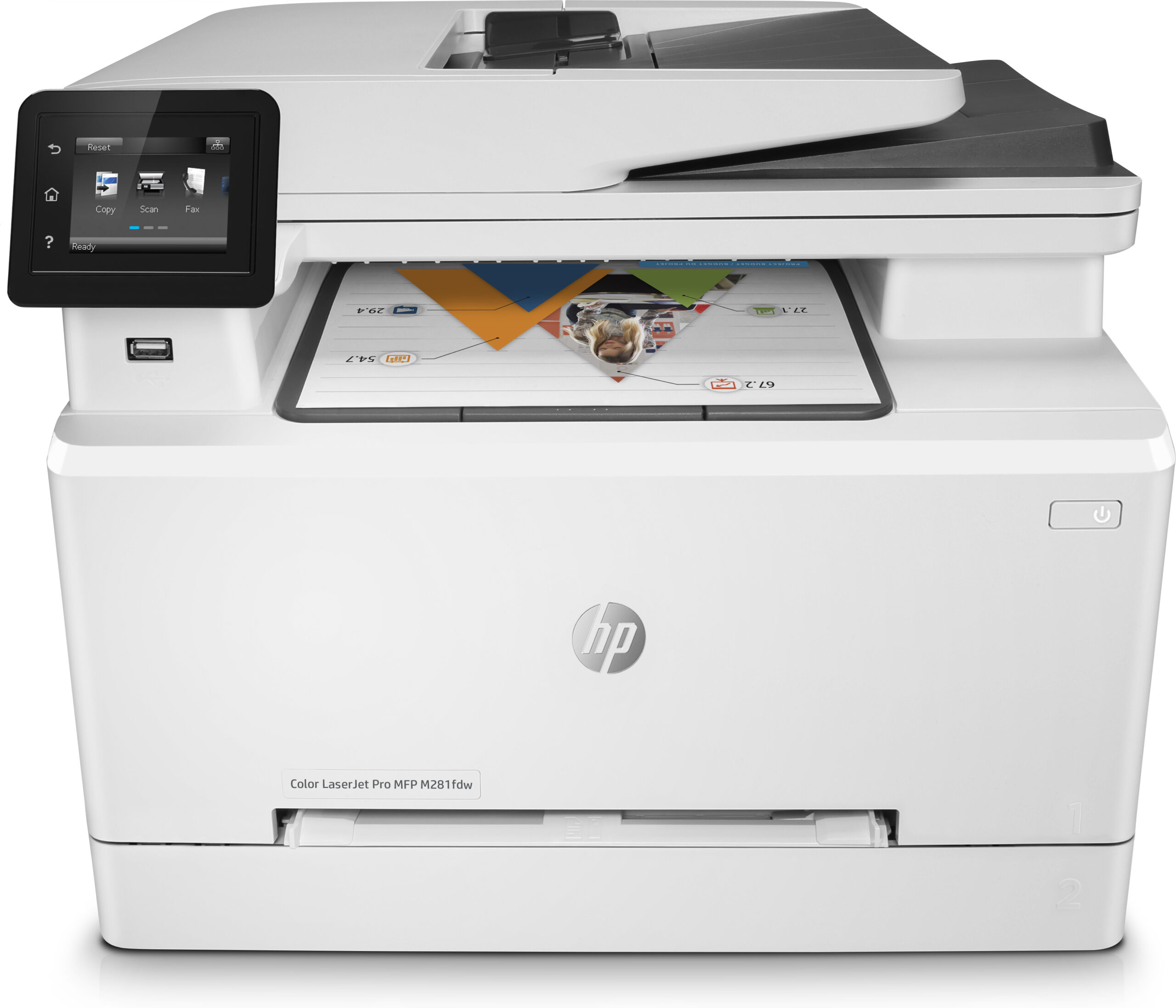 HP Color LaserJet Pro M281fdw Laser A4 600 x 600 DPI 21 stron/min Wi-Fi