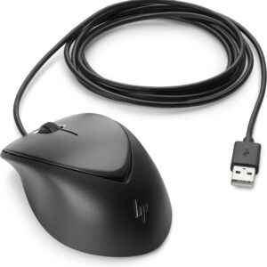 HP USB Premium Mouse myszka Biuro Oburęczny USB Typu-A Laser 1200 DPI