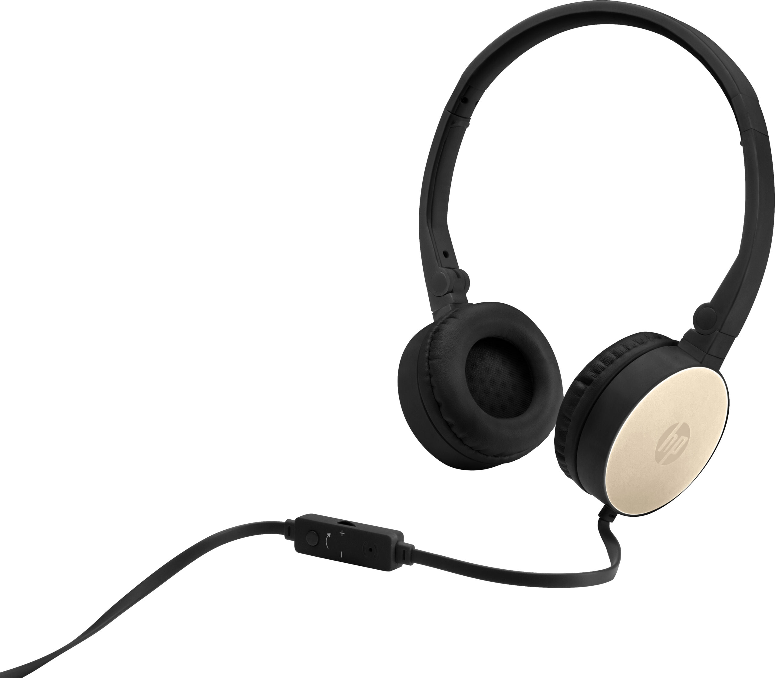 HP Zestaw słuchawkowy stereo H2800 (czarny / Silk Gold) - obrazek 2