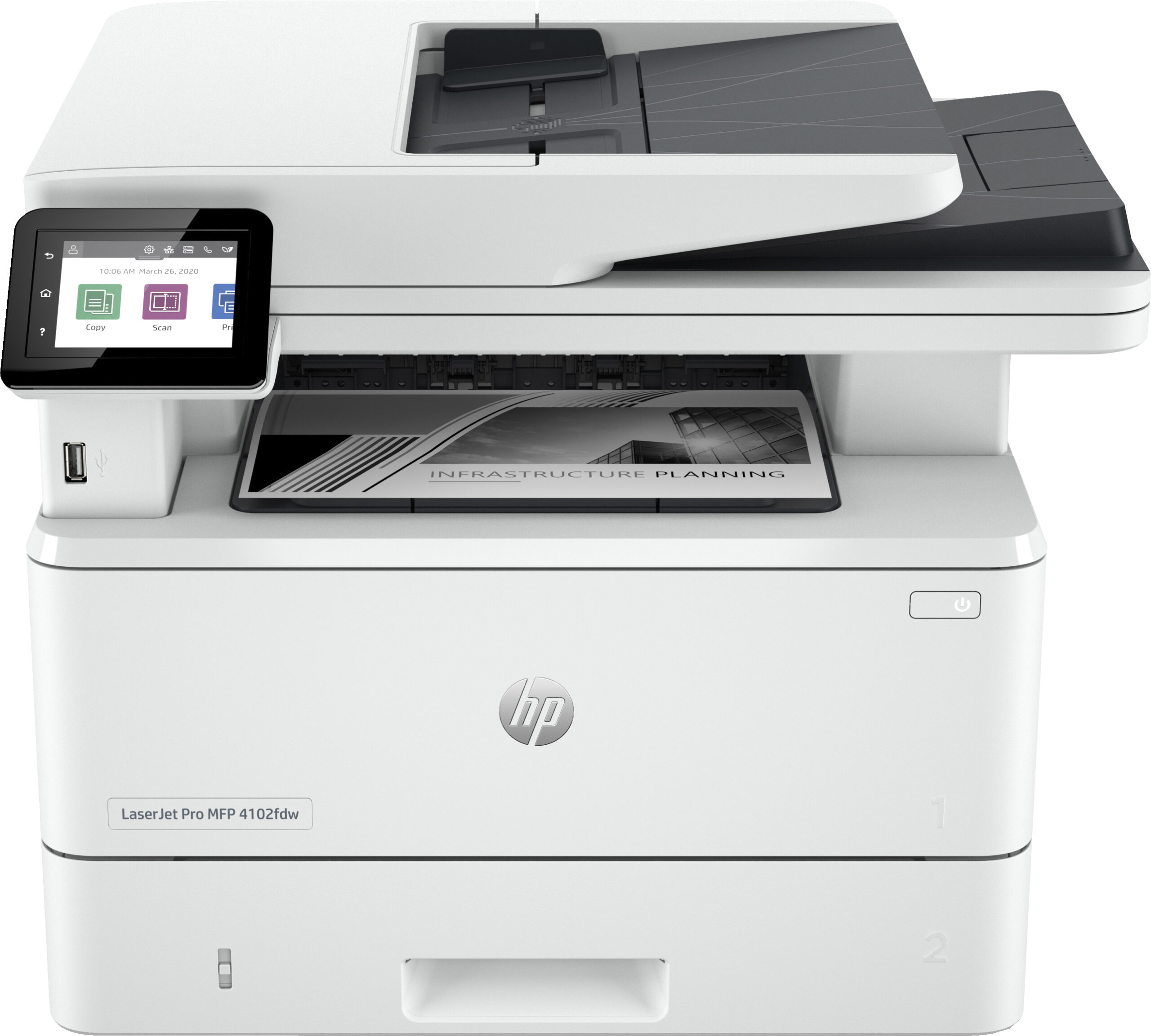 HP LaserJet Pro 4102dw - Monochromatyczne Urządzenie Wielofunkcyjne