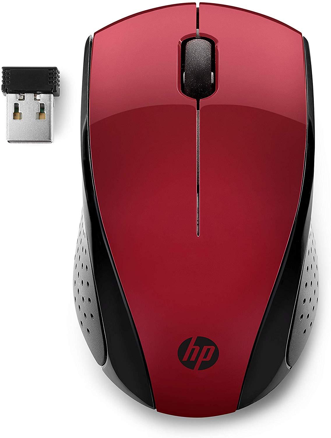 Mysz HP Wireless Mouse 220 Sunset Red 7KX10AA - obrazek 2
