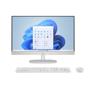 HP 24-cr0224nw Intel® Core™ i5 i5-1335U 60,5 cm (23.8") 1920 x 1080 px All-in-One PC 16 GB DDR4-SDRAM 512 GB SSD Free DOS Wi-Fi 6 (802.11ax) Biały