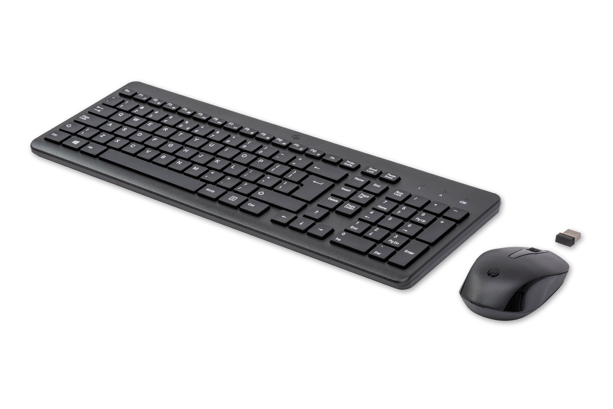 Zestaw klawiatura + mysz HP 330 Wireless Combo czarne 2V9E6AA - obrazek 2