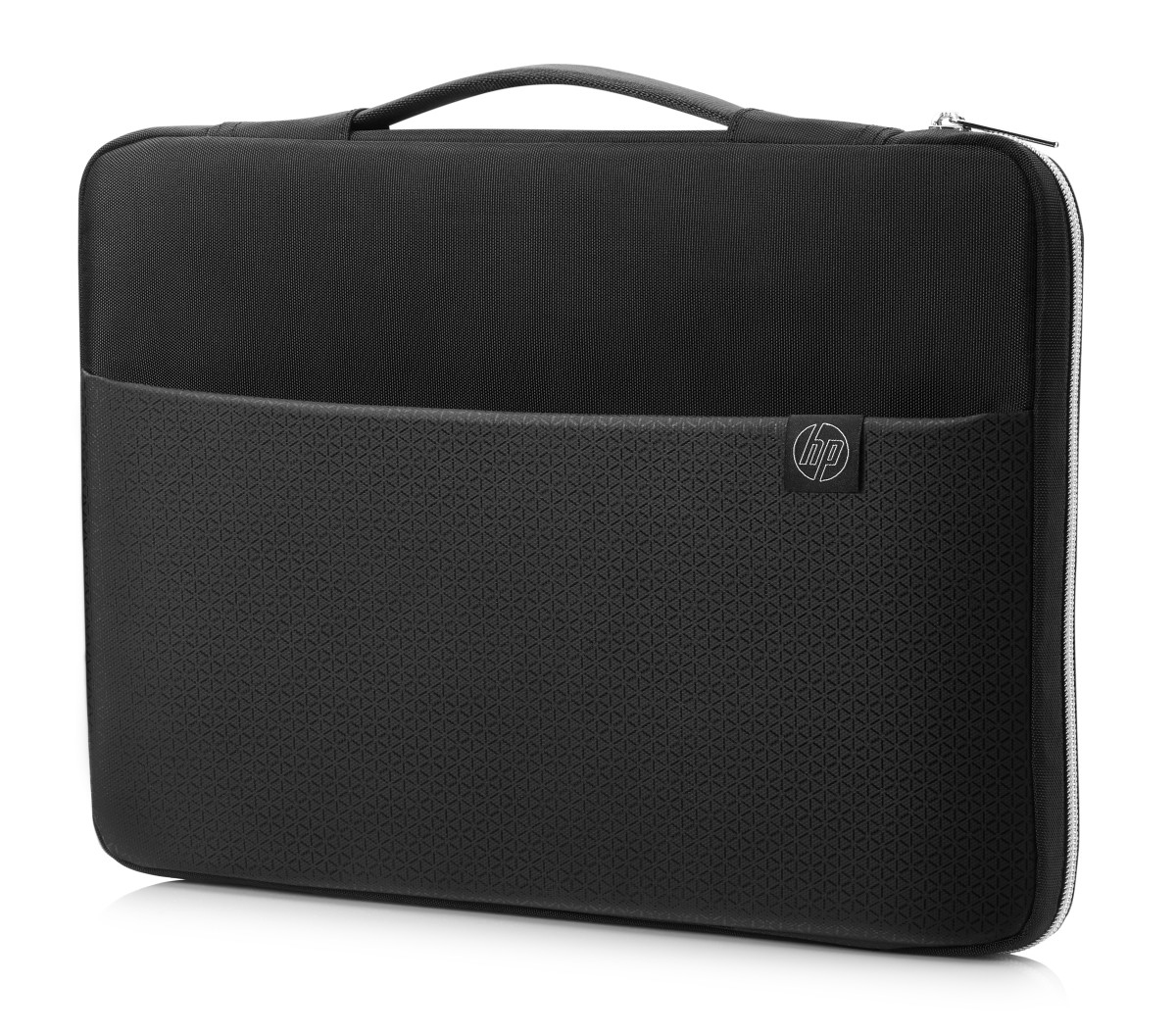 HP 14" Carry Sleeve Black/Silver 35,6 cm (14") Etui kieszeniowe Czarny, Srebrny