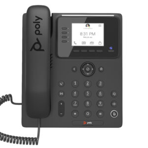 Poly CCX 350 Business Media Phone for Microsoft Teams and PoE-enabled No localization