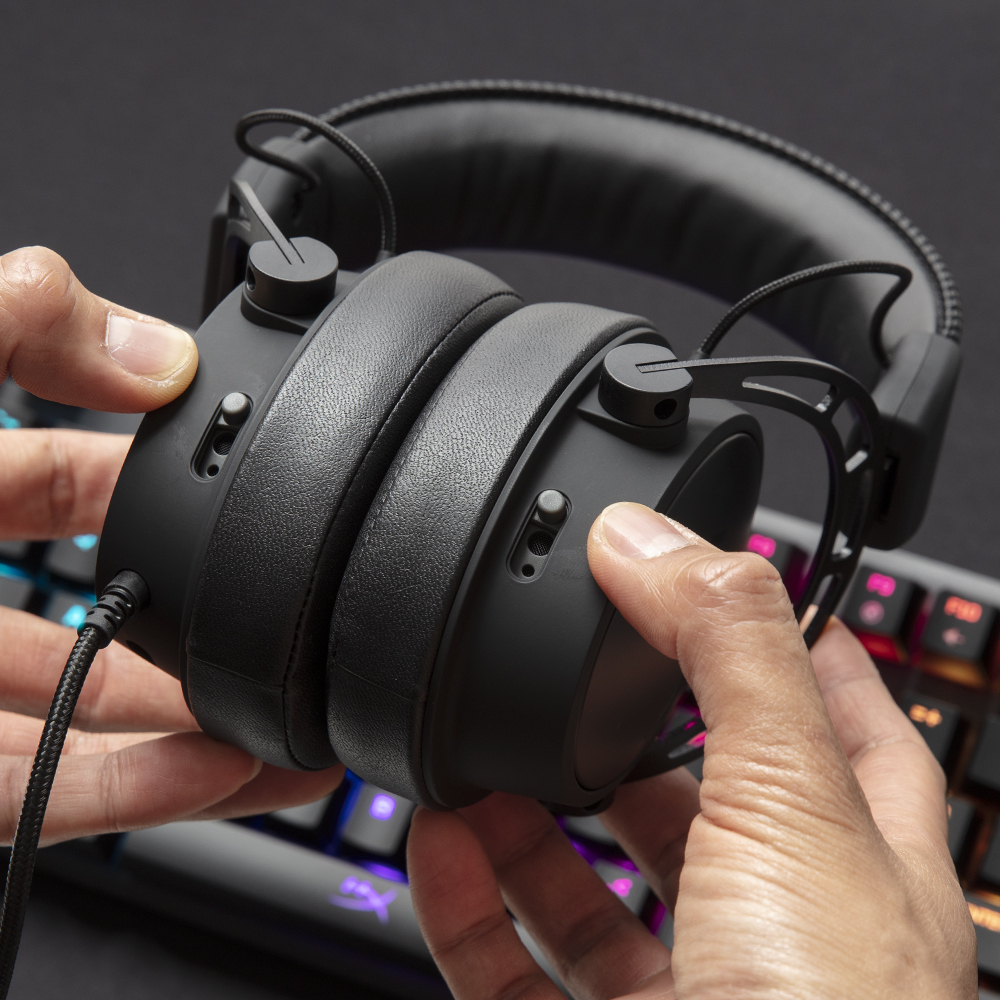 HyperX Cloud Alpha S – zestaw słuchawkowy do gier (czarno-niebieski) - obrazek 4