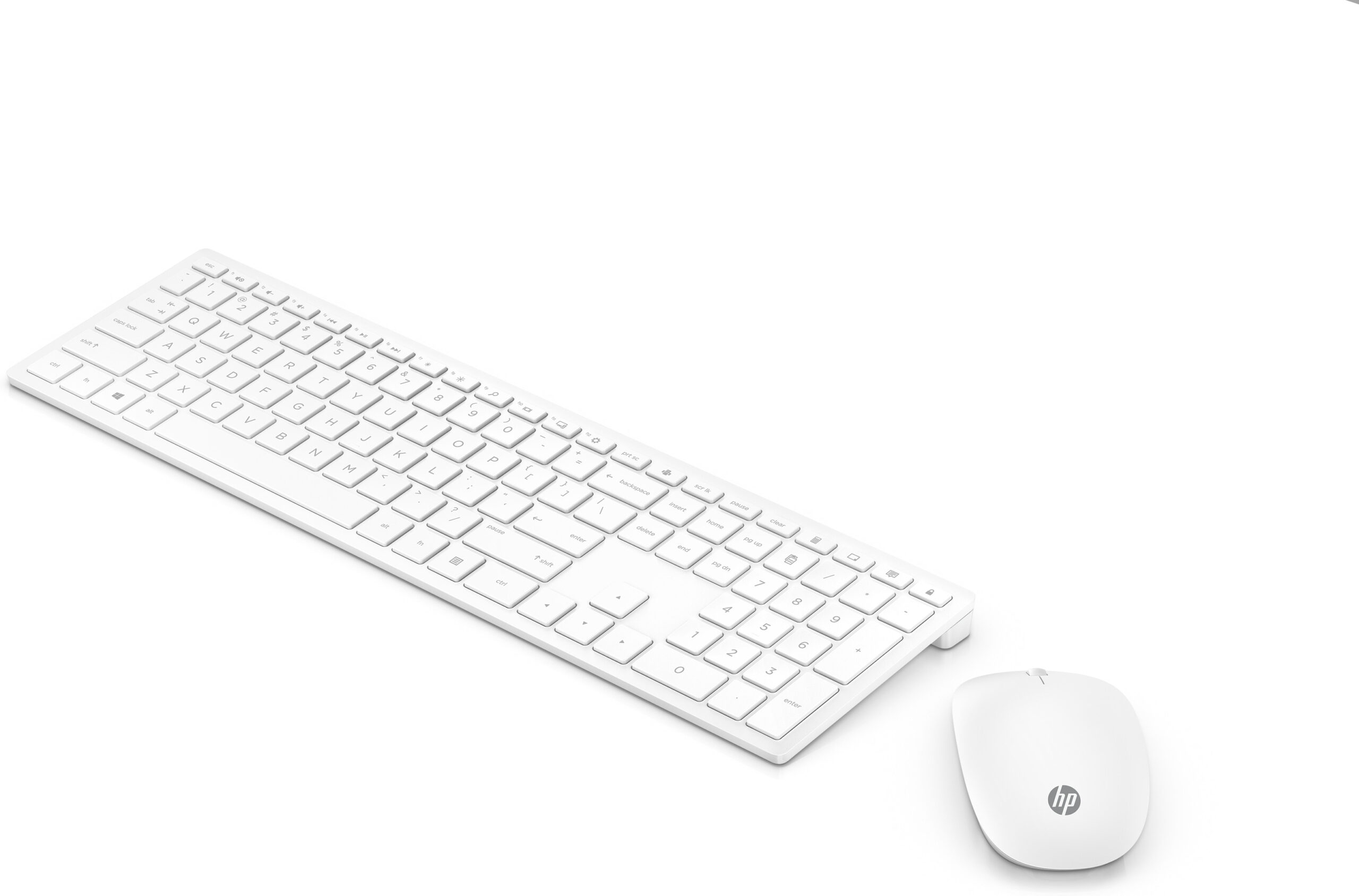 HP Zestaw bezprzewodowy myszy i klawiatury Pavilion 800 - biały 4CF00AA - obrazek 2