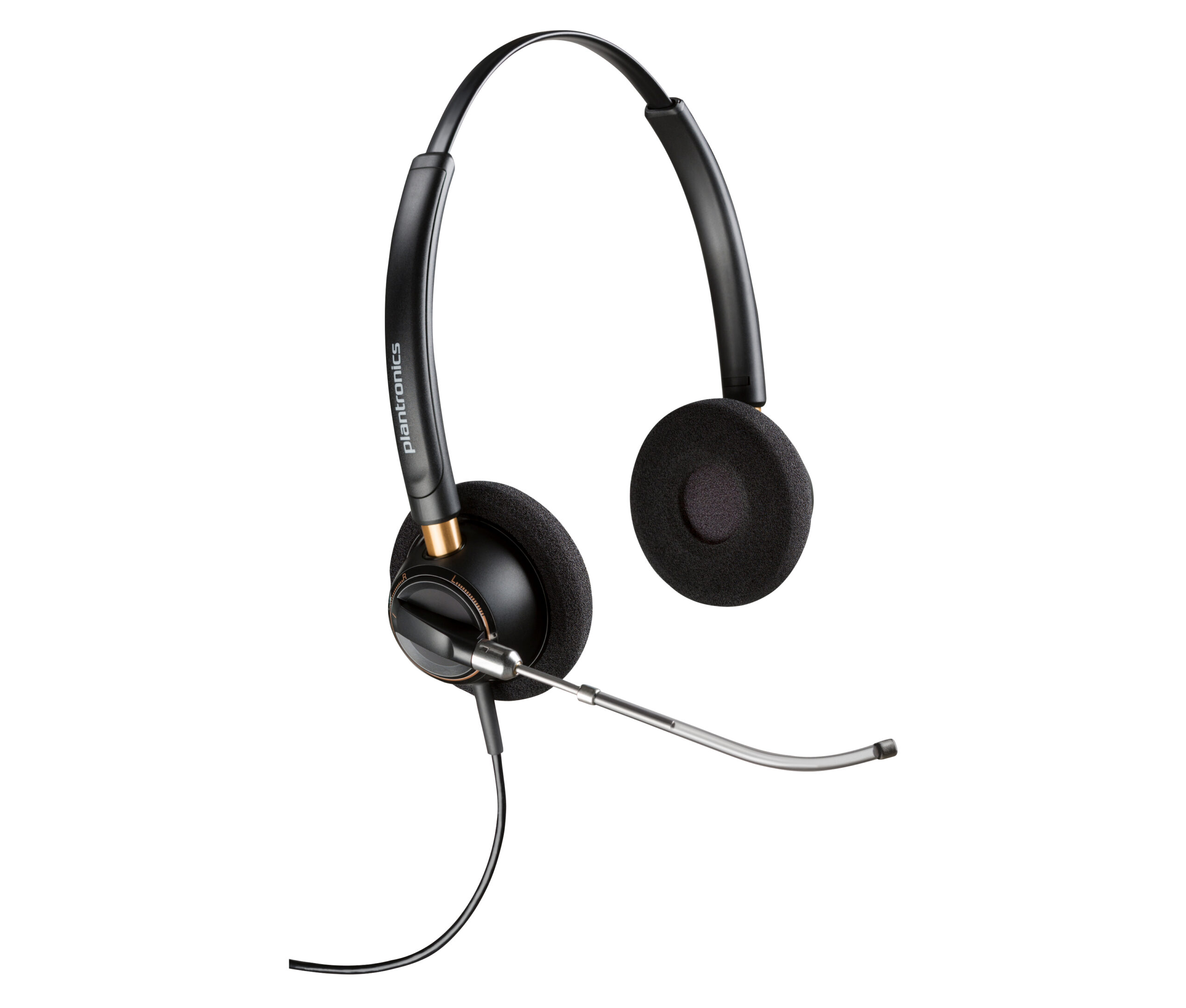 HP Poly Obuuszny zestaw słuchawkowy Poly EncorePro 520V VoiceTube + Quick Disconnect