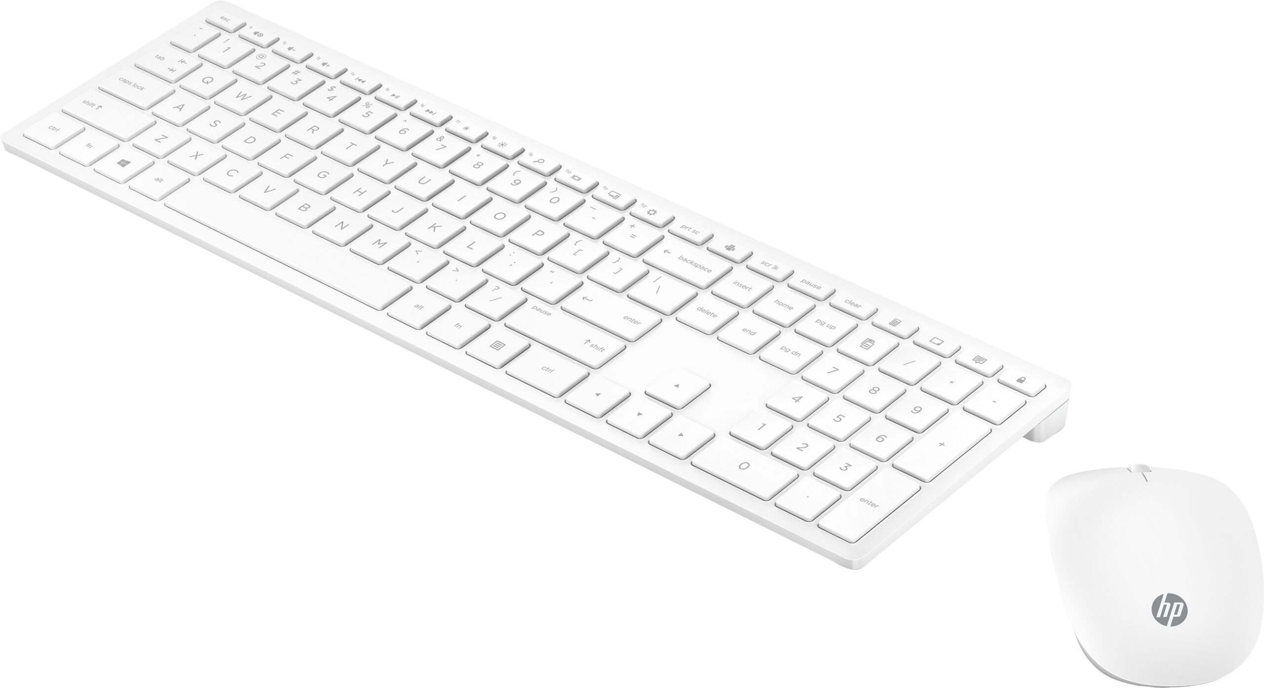 HP Zestaw bezprzewodowy myszy i klawiatury Pavilion 800 - biały 4CF00AA