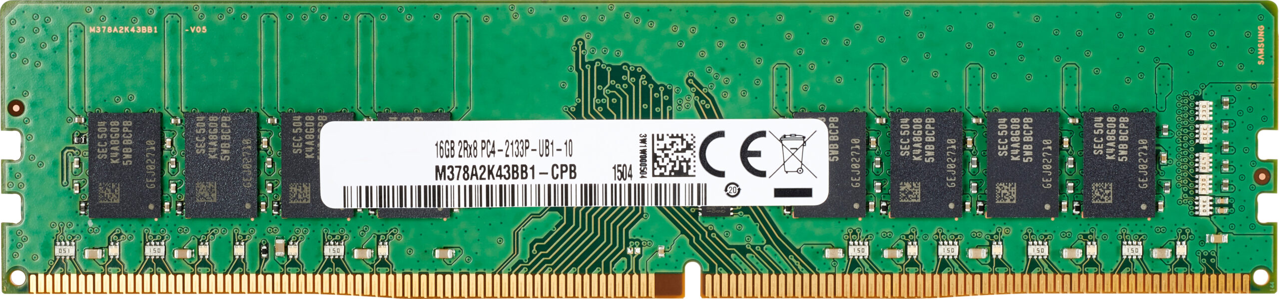 HP 3TQ31AA moduł pamięci 4 GB 1 x 4 GB DDR4 288-pin DIMM