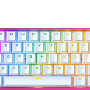 HyperX Alloy Origins 60 Pink – mechaniczna klawiatura dla graczy – HX Red