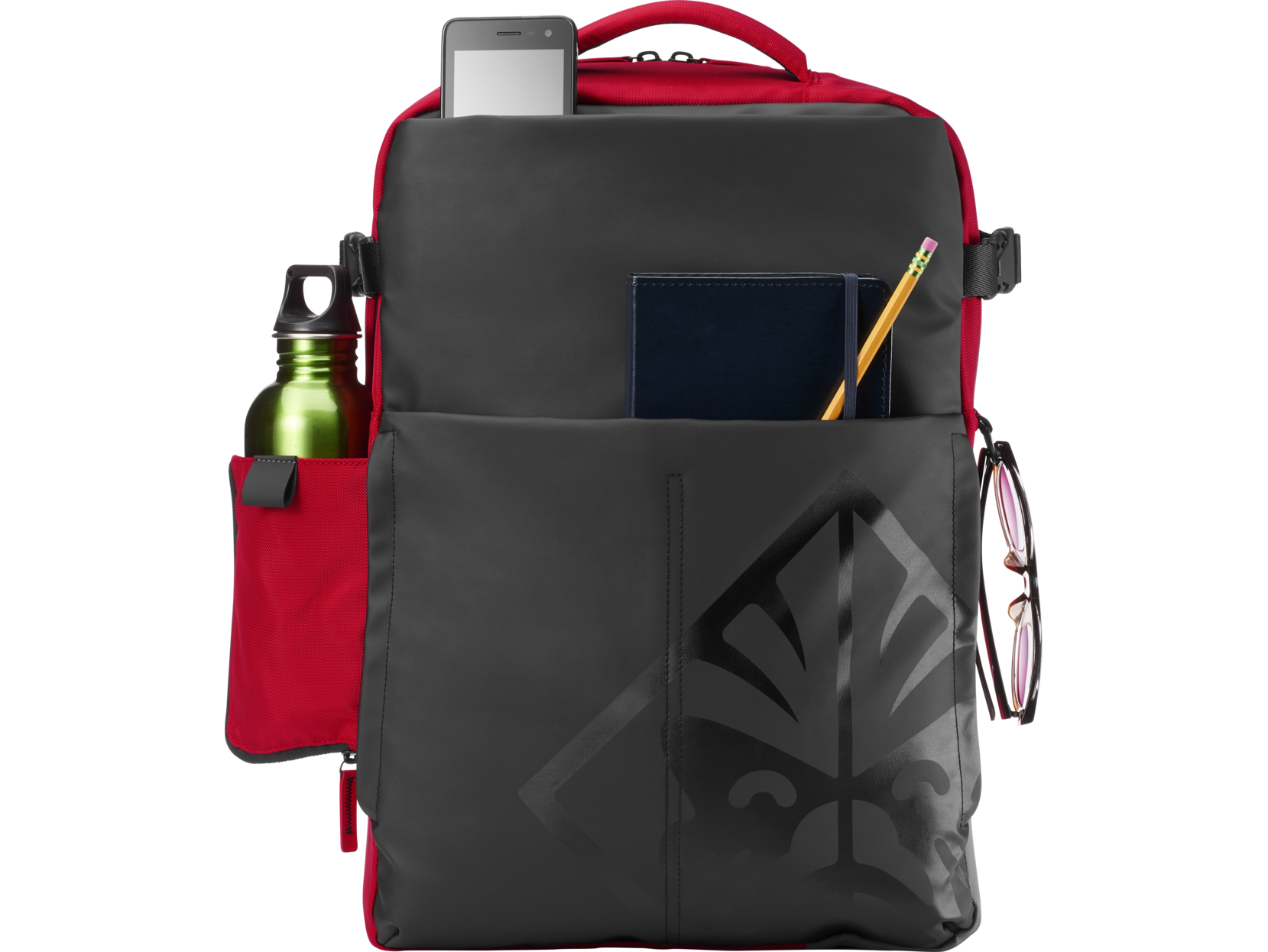 HP OMEN by Gaming plecak Plecak turystyczny Czarny, Czerwony Tkanina