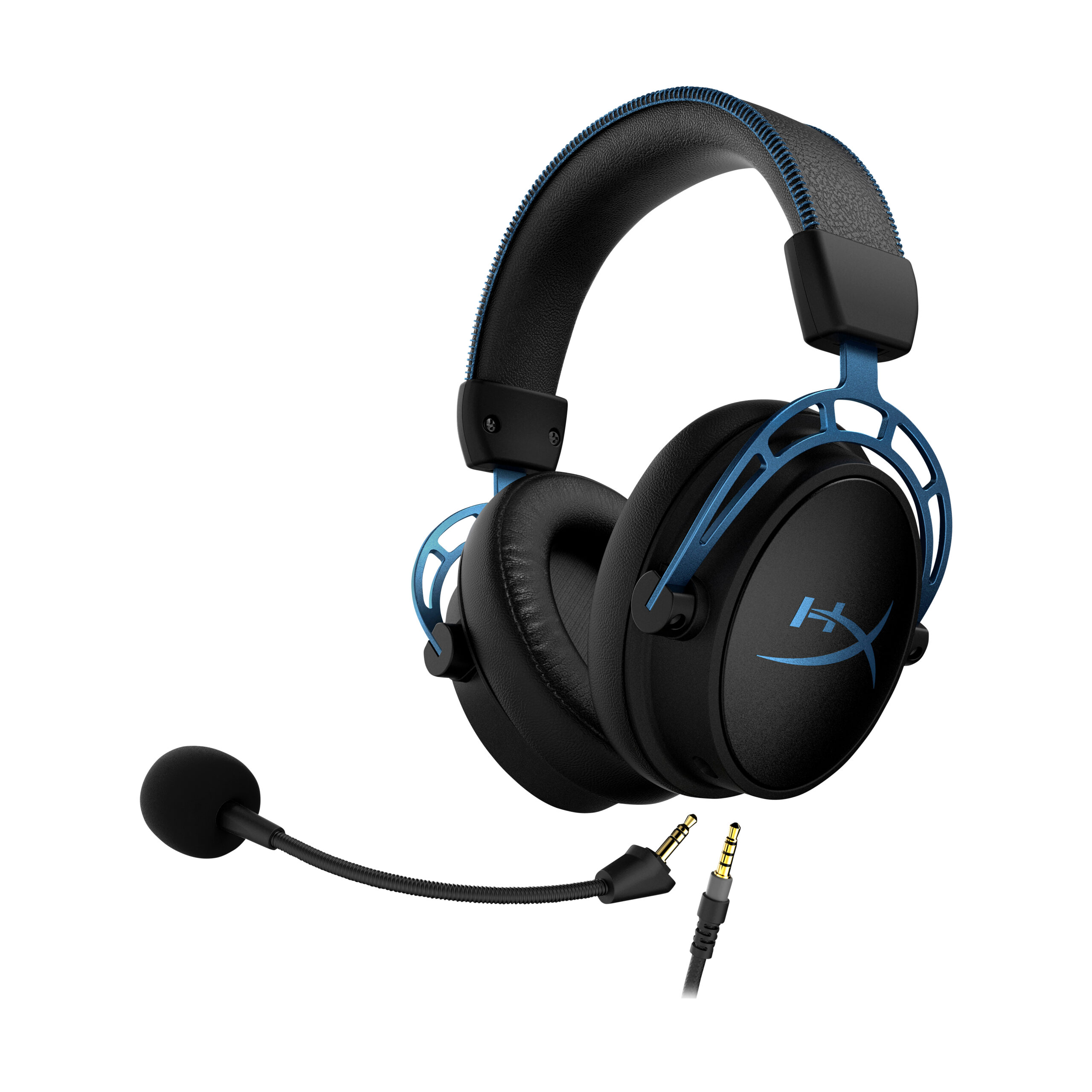 HyperX Cloud Alpha S – zestaw słuchawkowy do gier (czarno-niebieski) - obrazek 2