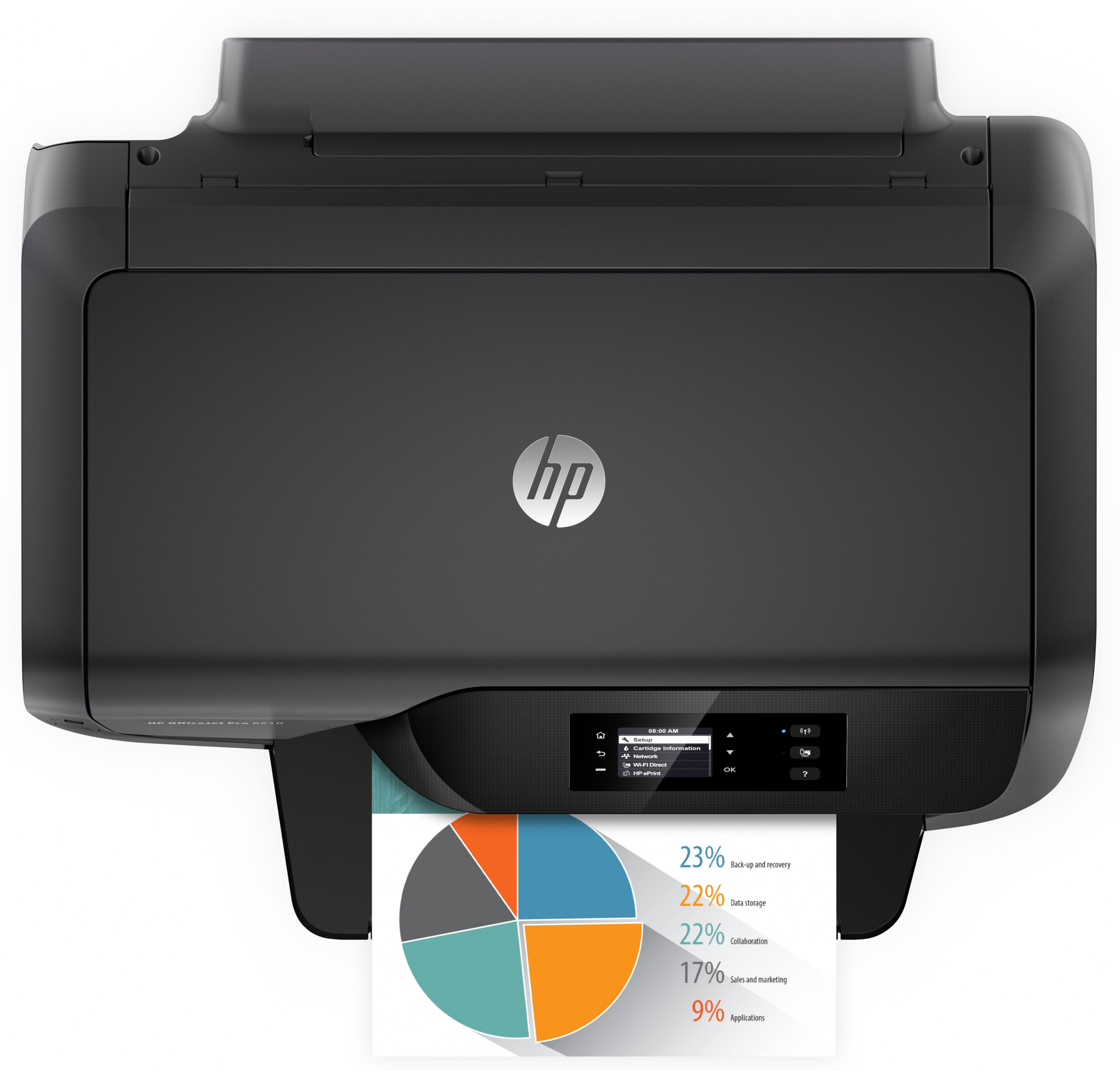 HP OfficeJet Pro 8210 Bezprzewodowe W kolorze Drukarka, Instant Ink; Drukowanie dwustronne - obrazek 3