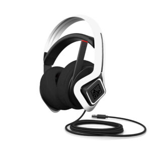 HP 6MF36AA Zestaw słuchawkowy Przewodowa Opaska na głowę Gaming USB Typu-A Biały