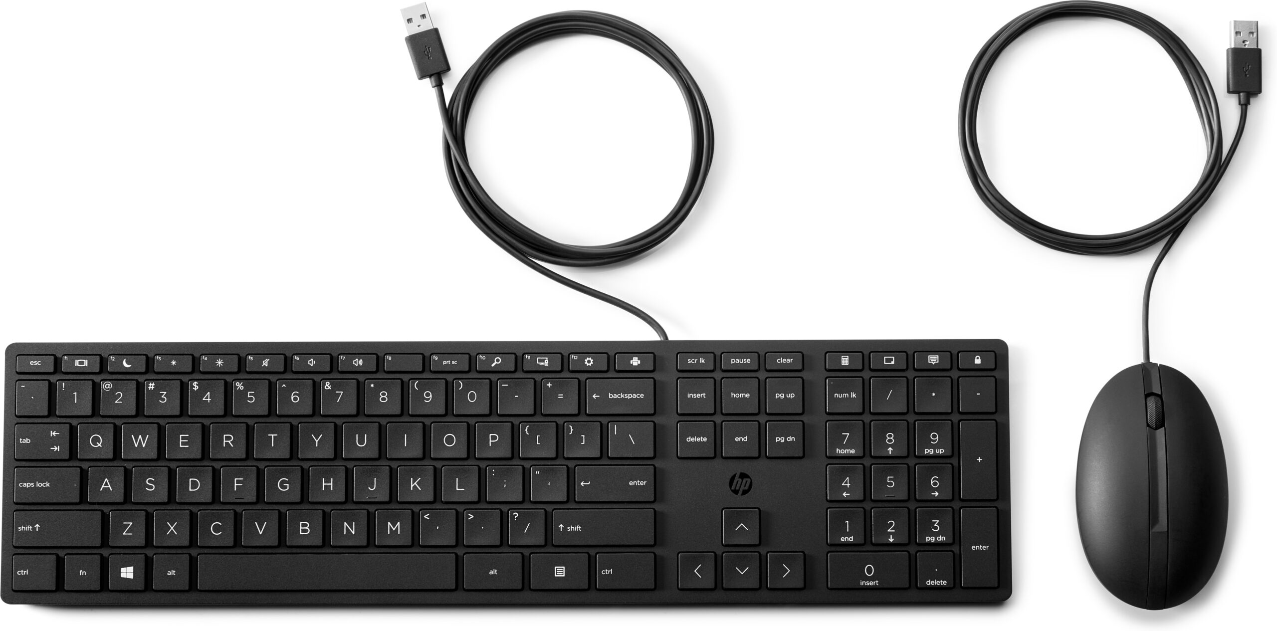 HP Przewodowa mysz i klawiatura 320MK do komputerów biurkowych