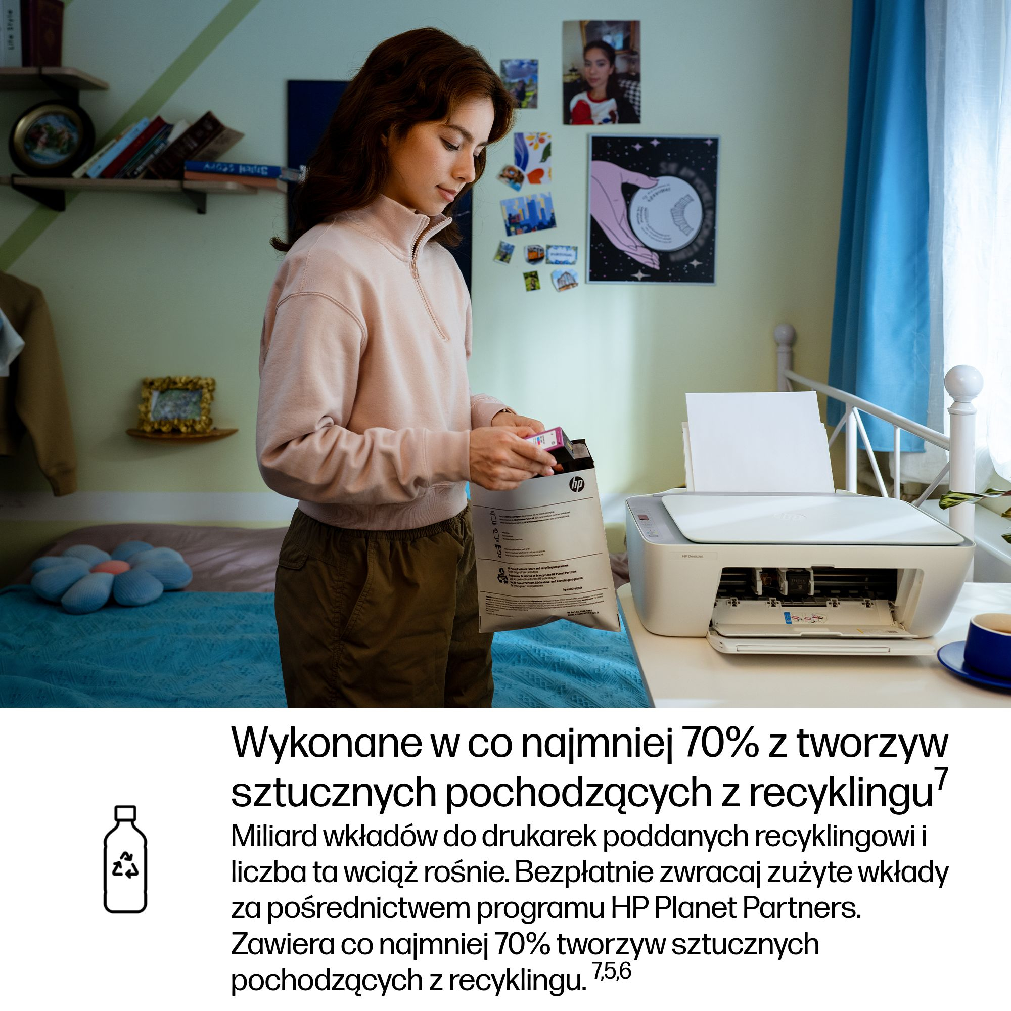Urządzenie wielofunkcyjne HP DeskJet 2922 All-in-One A24HVB - obrazek 4